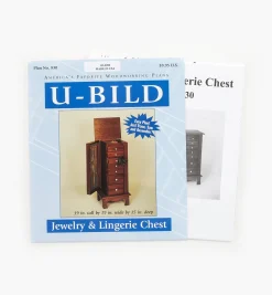 Lee Valley Plans>Jewellery & Lingerie Chest Plan