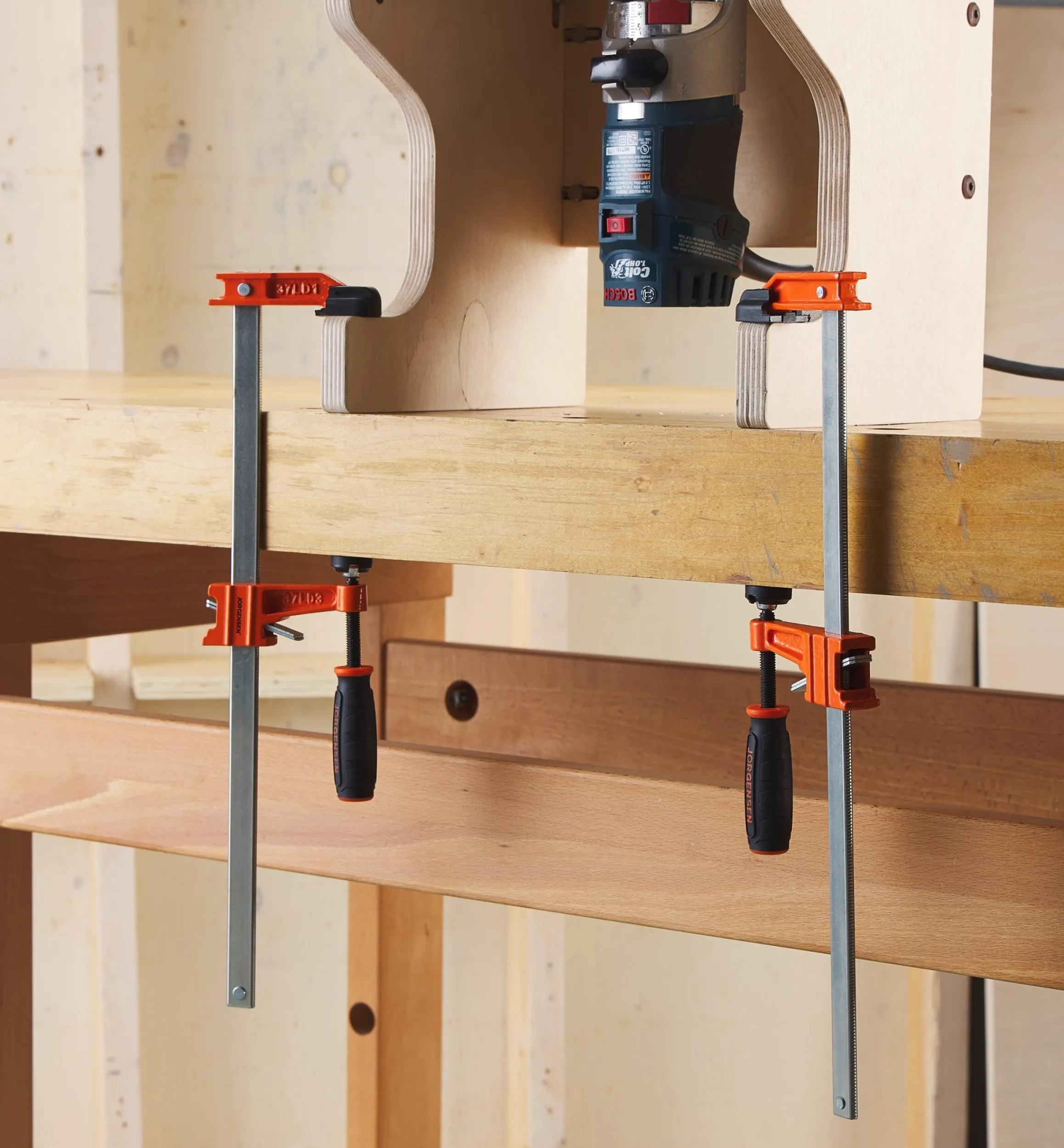 Lee Valley Hand Tools>Jorgensen Light-Duty Fast-Acting Bar Clamps