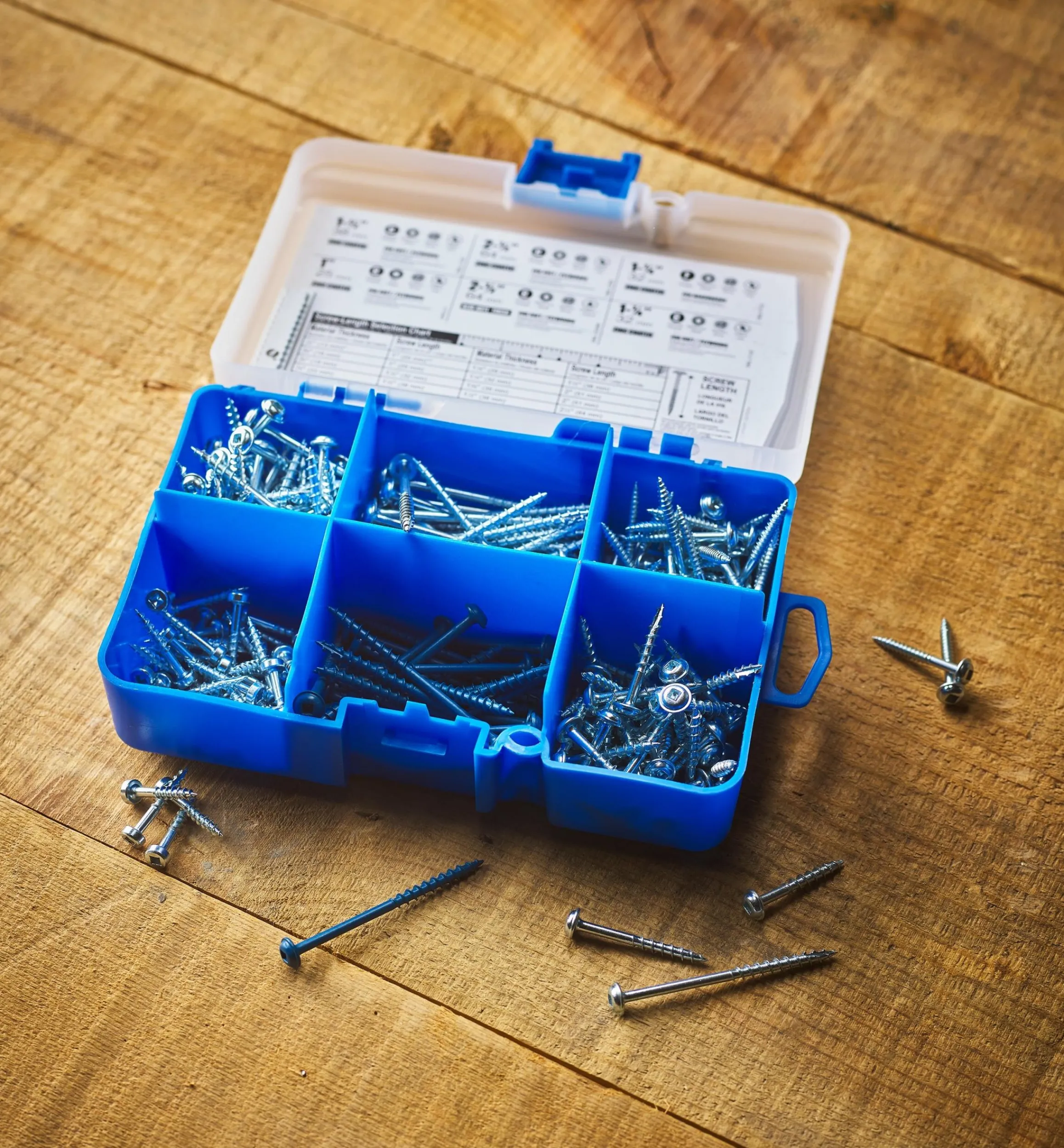 Lee Valley Screws>Kreg Pocket-Hole Screw Starter Kit