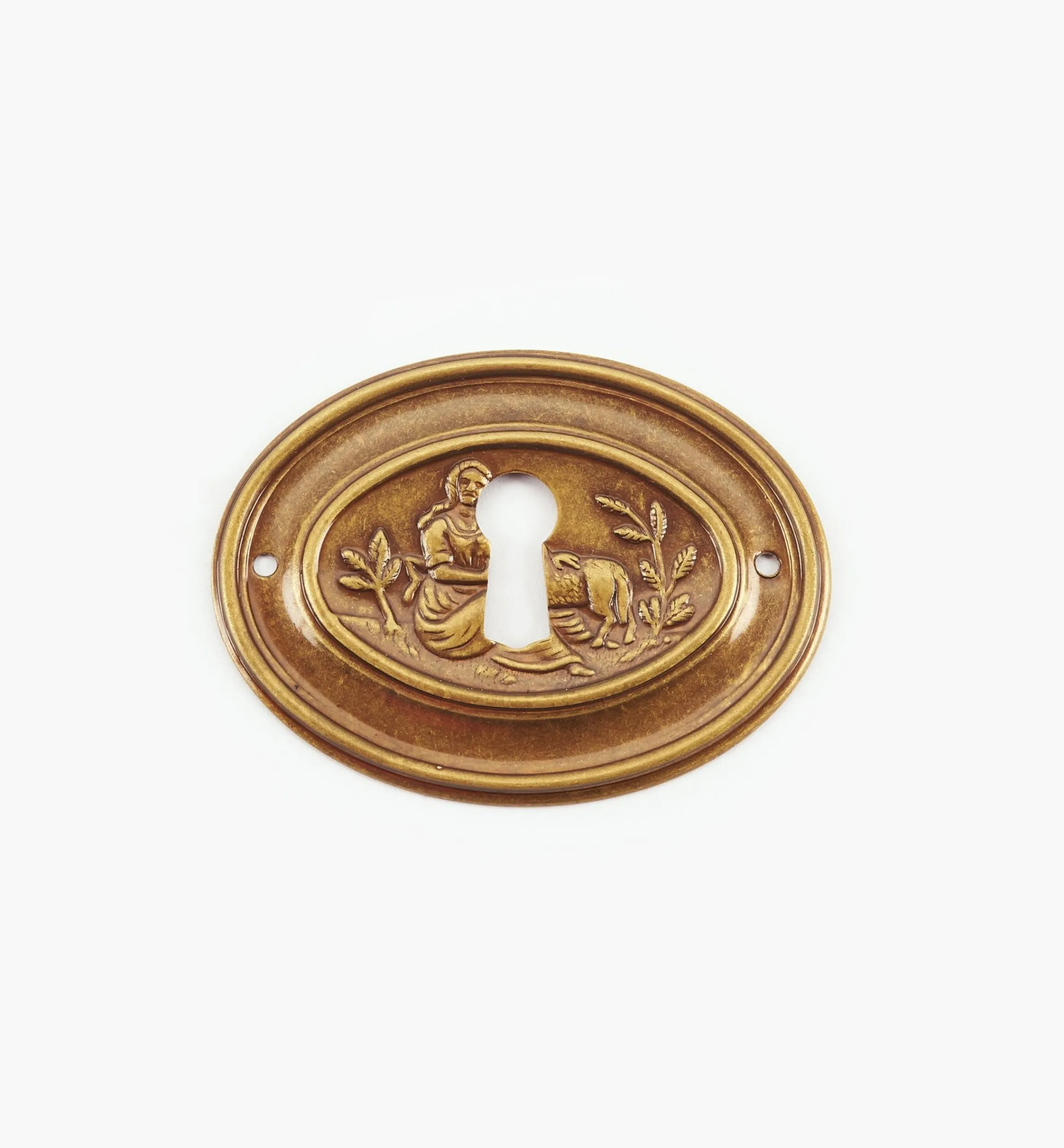 Lee Valley Escutcheons>Lamb Plate Escutcheon