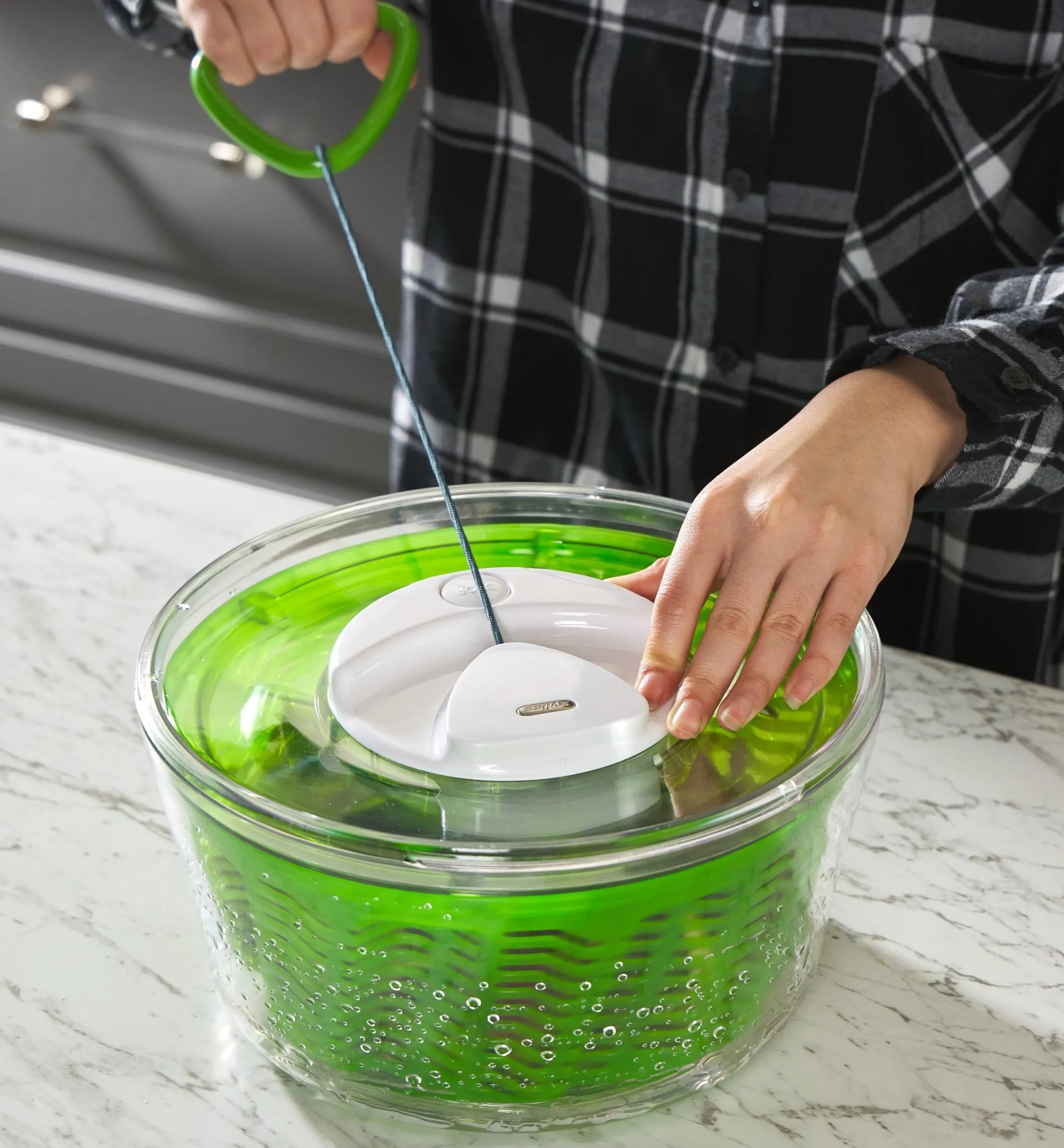Lee Valley Kitchen Tools>Large Salad Spinner