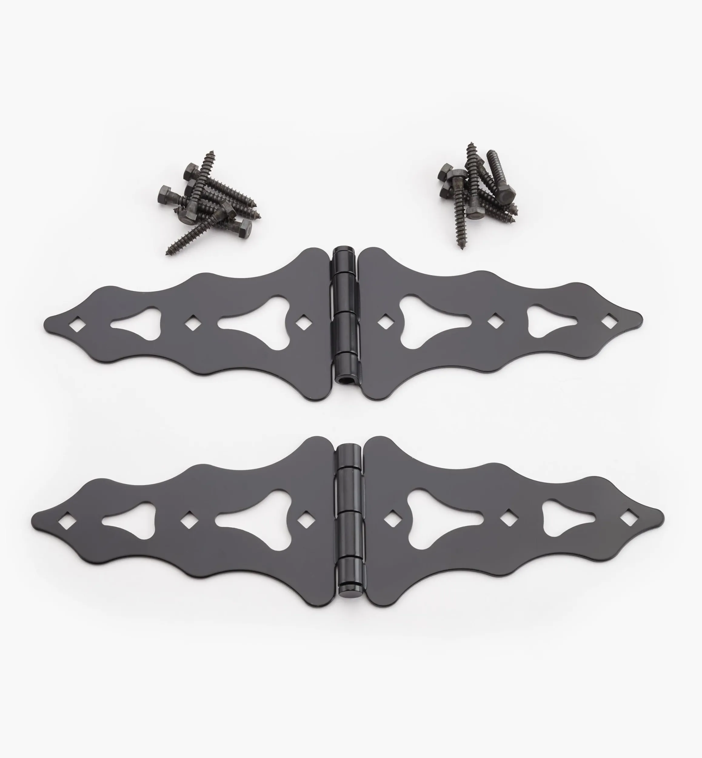 Lee Valley Outdoor Hardware>Large Strap Hinges For Gates