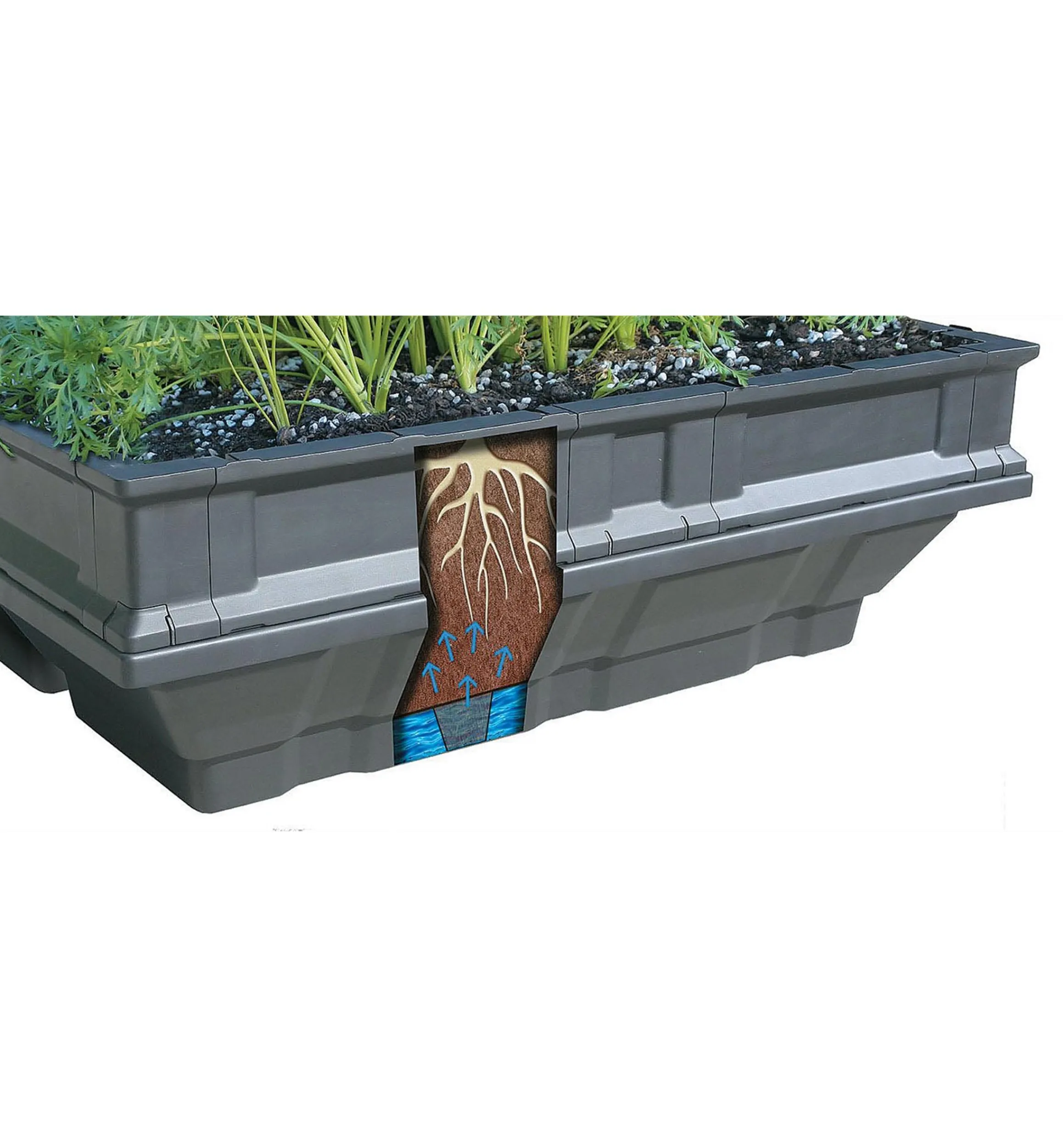Lee Valley Container Gardening>Large Vegepod Container Garden