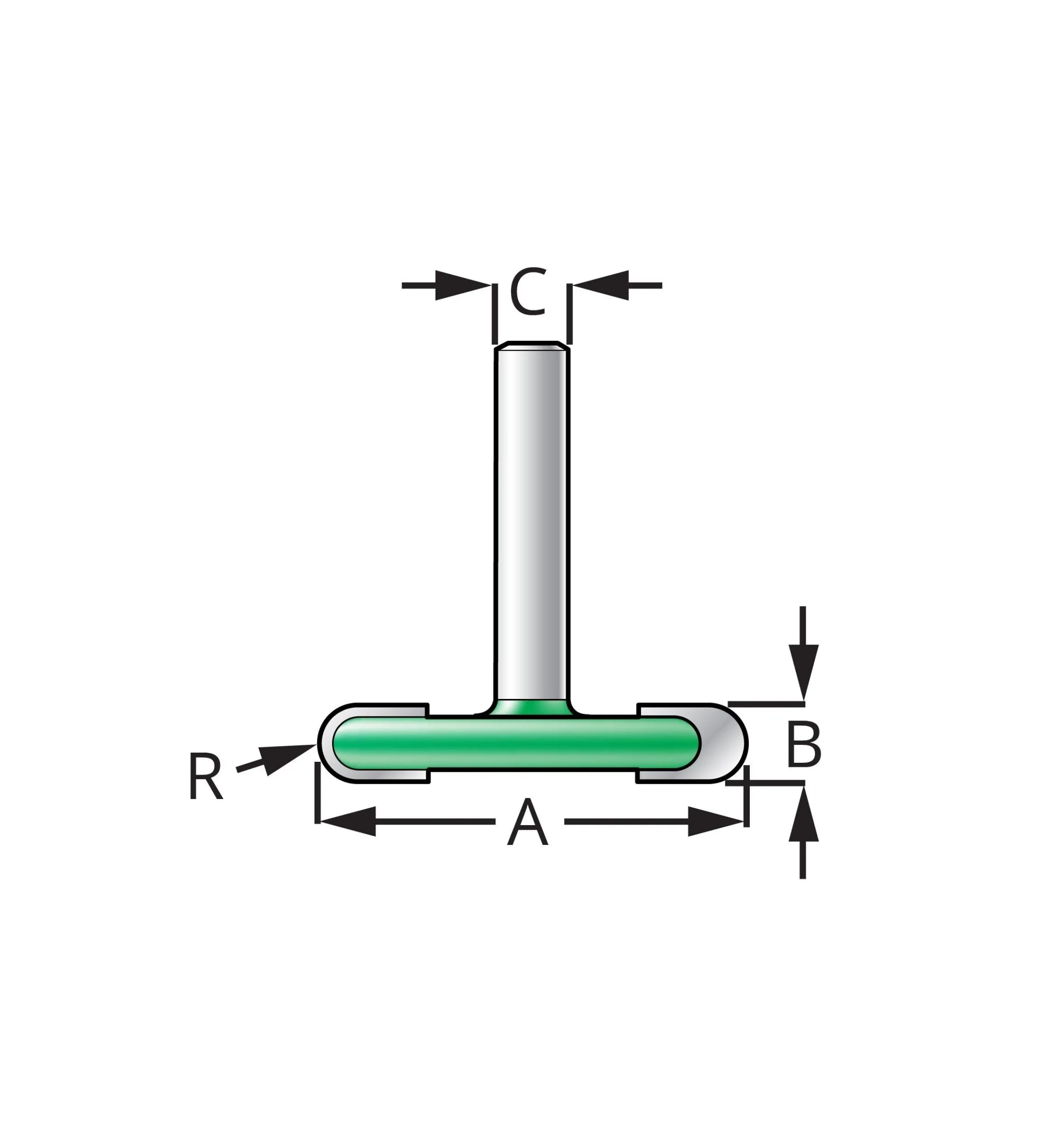 Lee Valley Routing>Large-Diameter Flute And Bead Bits