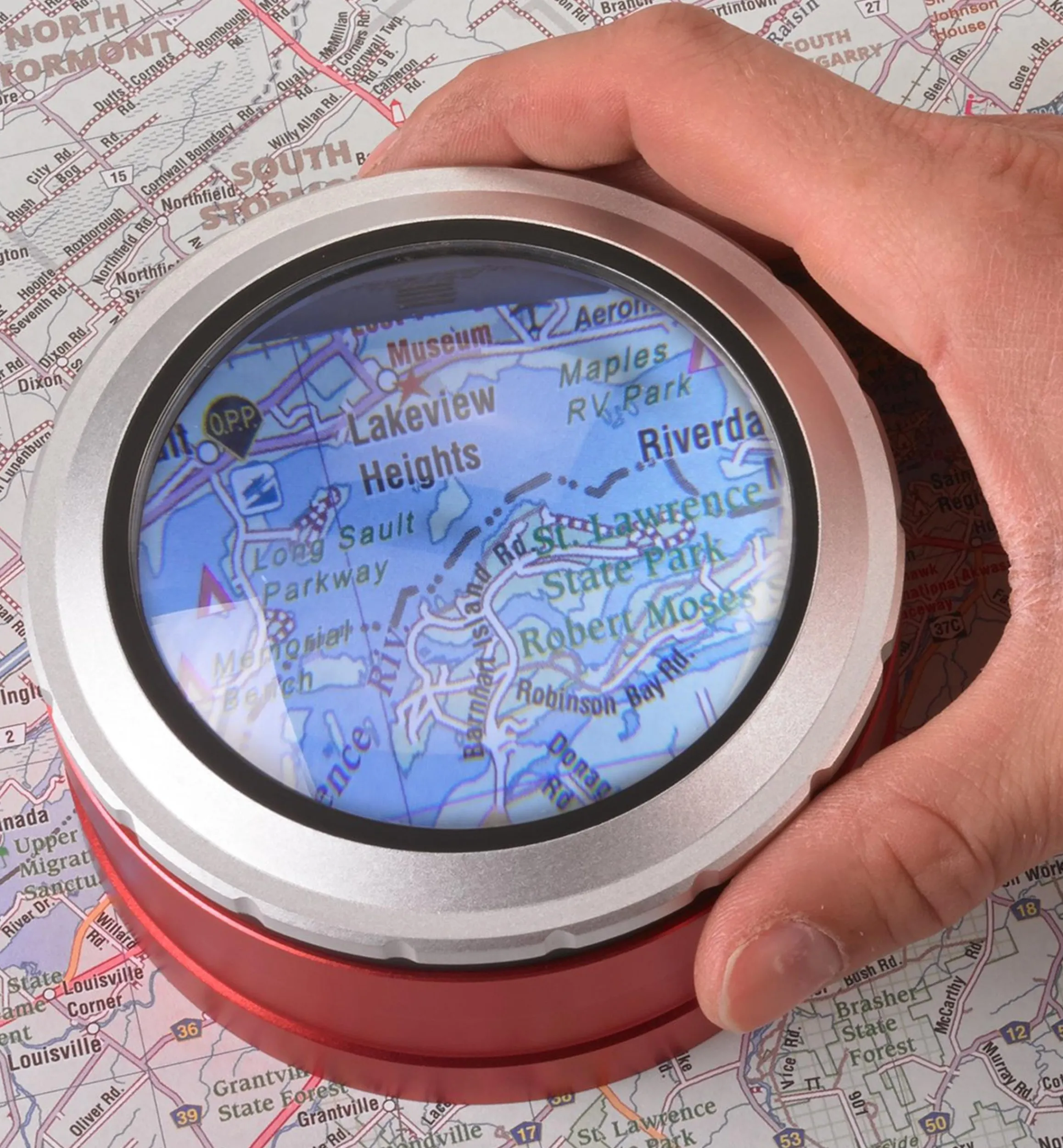 Lee Valley Office>LED Touch Magnifier