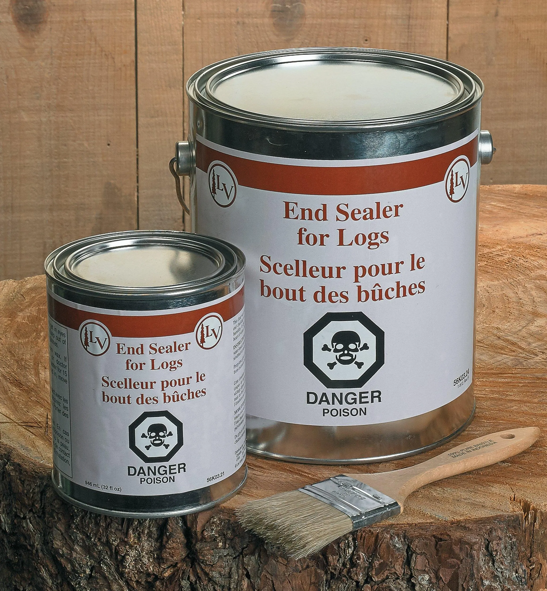 Lee Valley Supplies>End Sealer For Logs