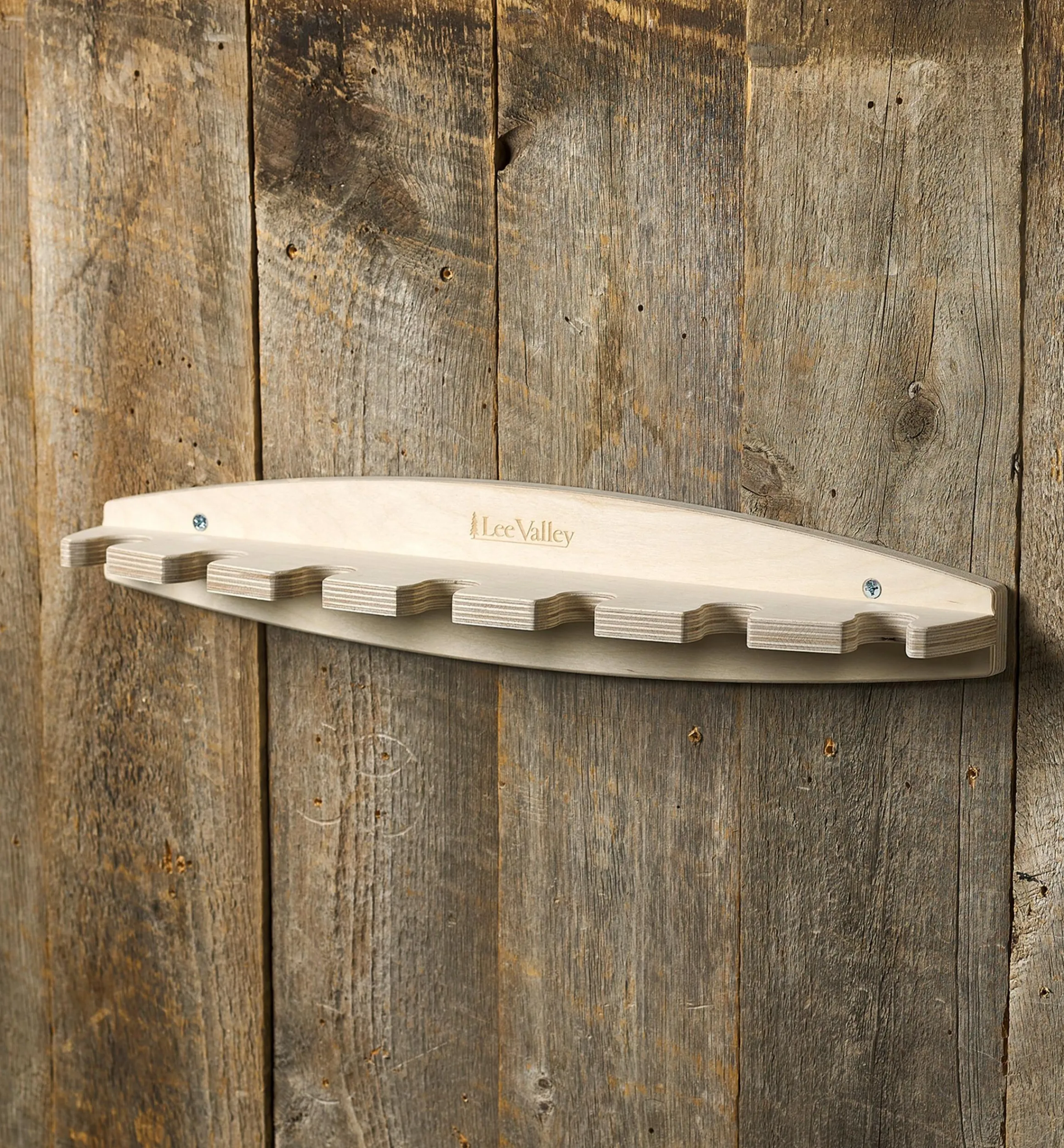Lee Valley Garden Care>Garden Tool Wall Rack
