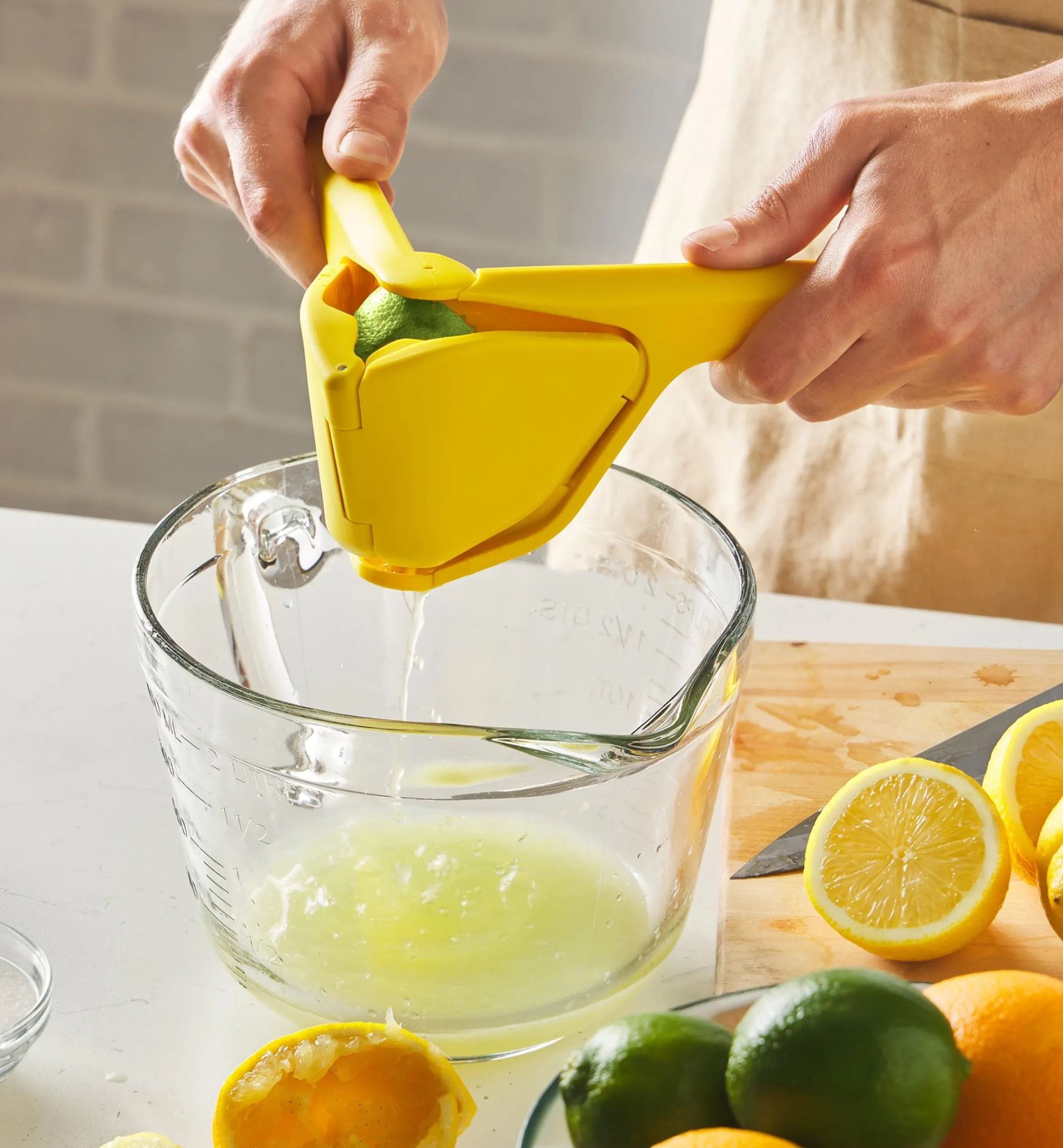Lee Valley Mashers & Presses>Lemon & Lime Juicer