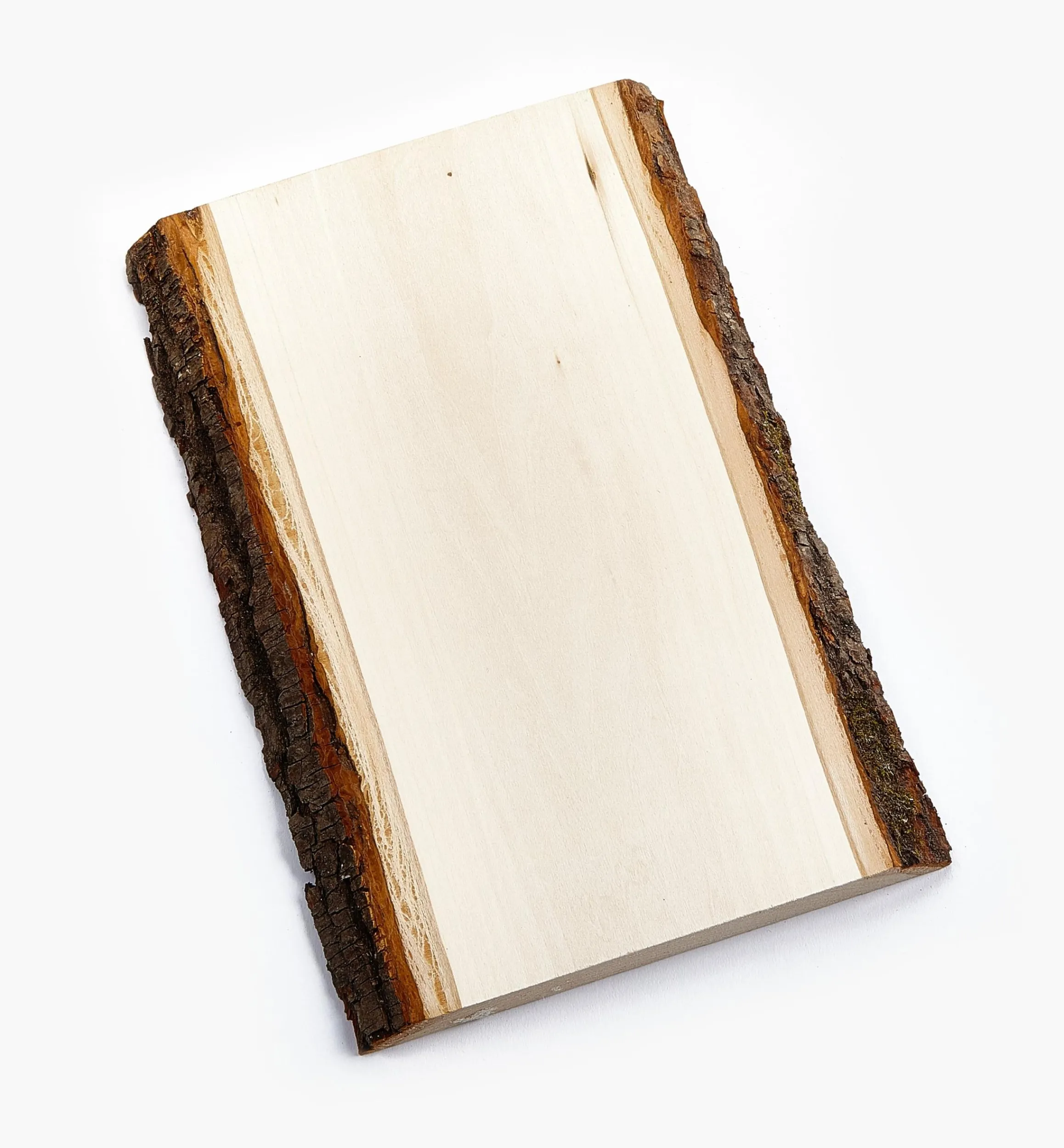 Lee Valley Supplies>Live-Edge Rectangular Basswood Plaques