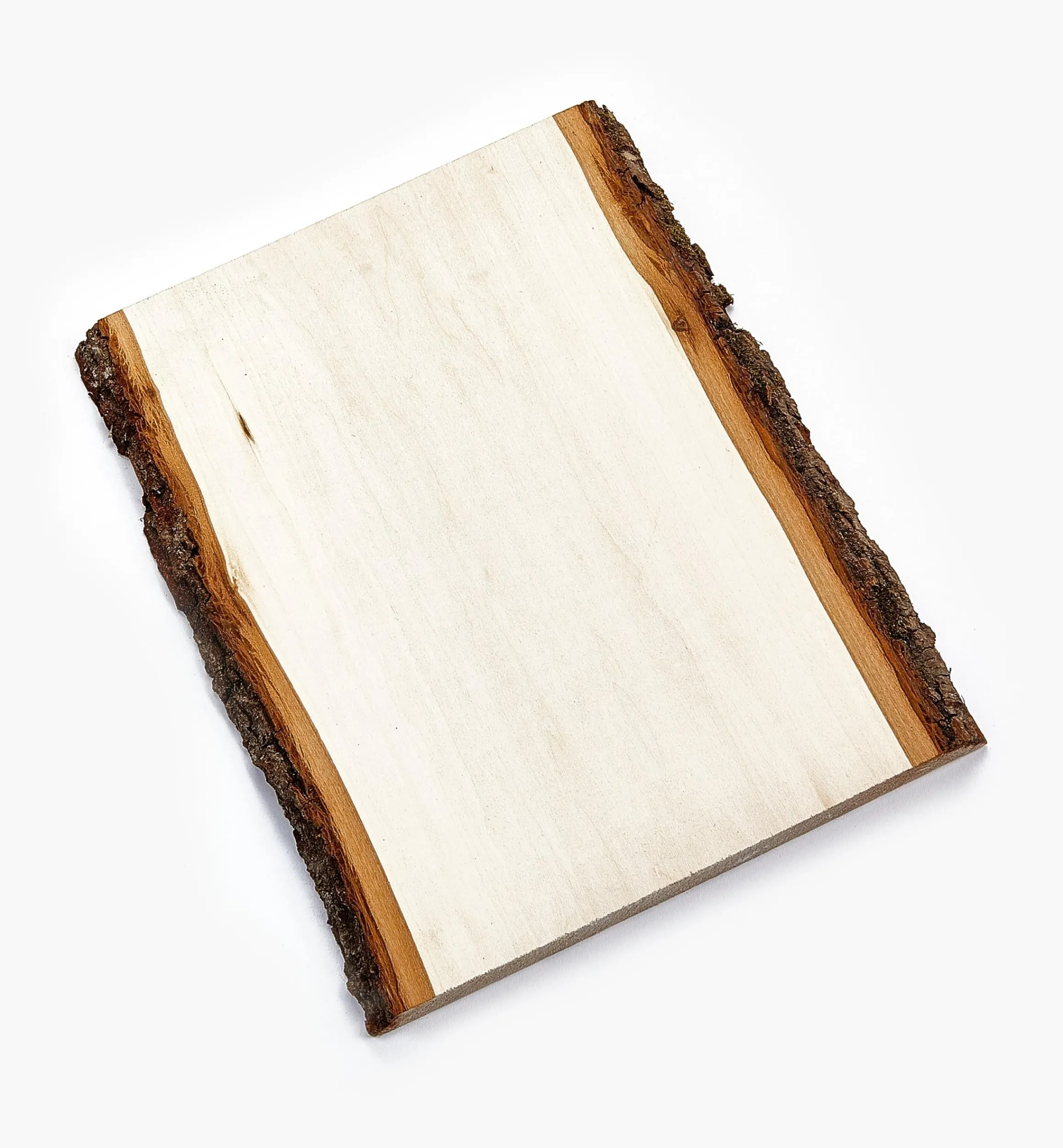 Lee Valley Supplies>Live-Edge Rectangular Basswood Plaques