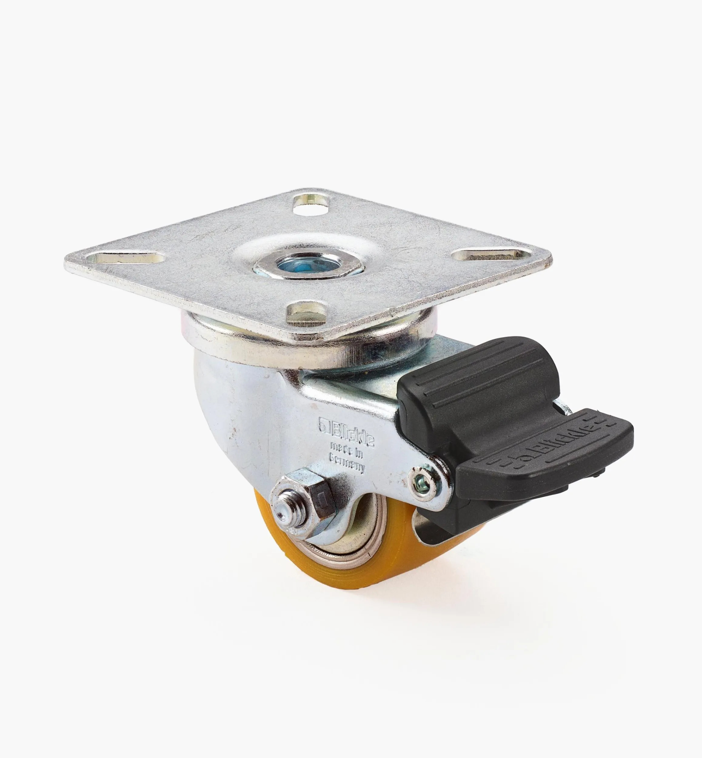 Lee Valley Casters & Wheels>Low-Profile Polyurethane Caster With Brake