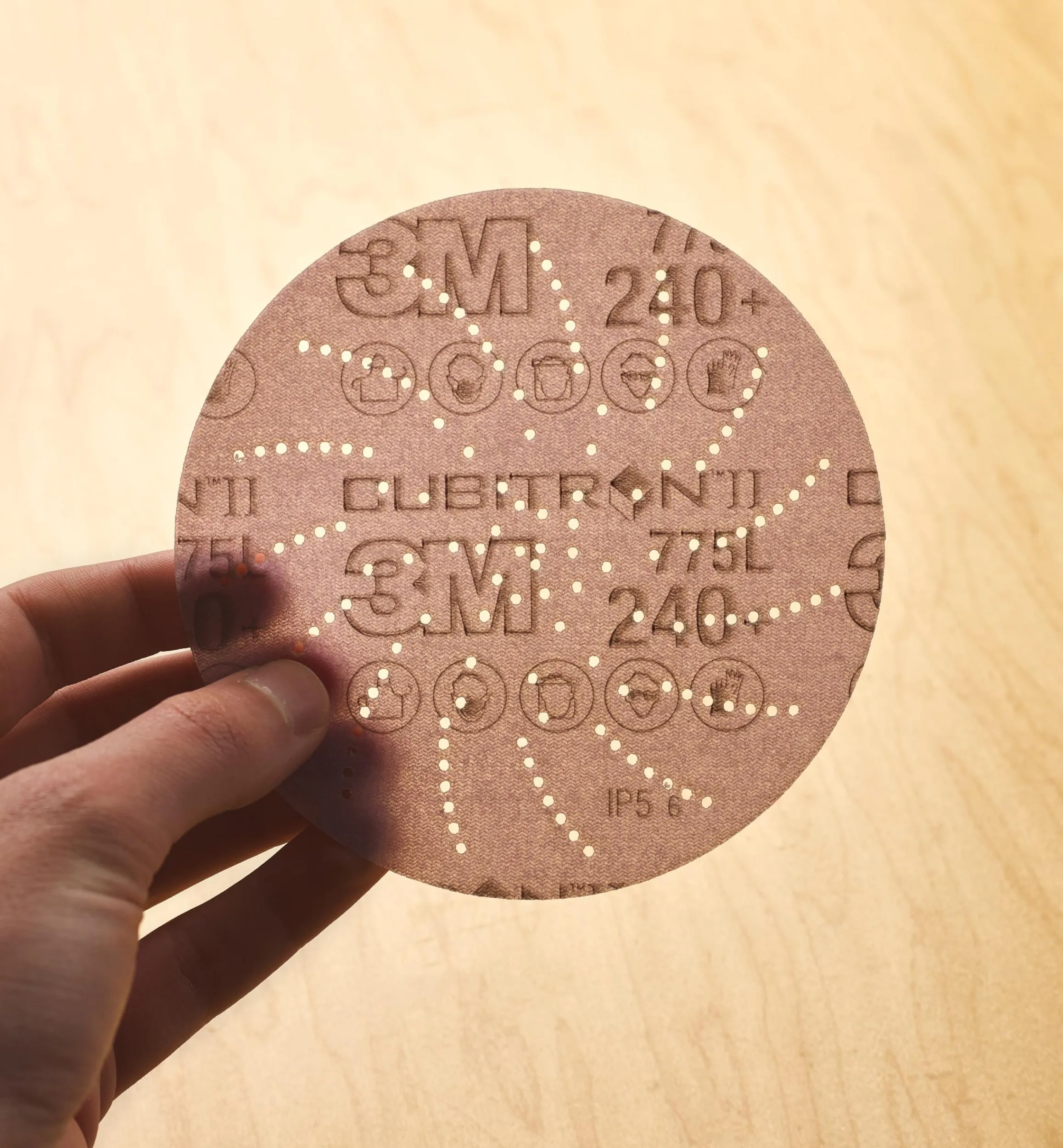 Lee Valley Supplies>3M Cubitron 5" Sanding Discs