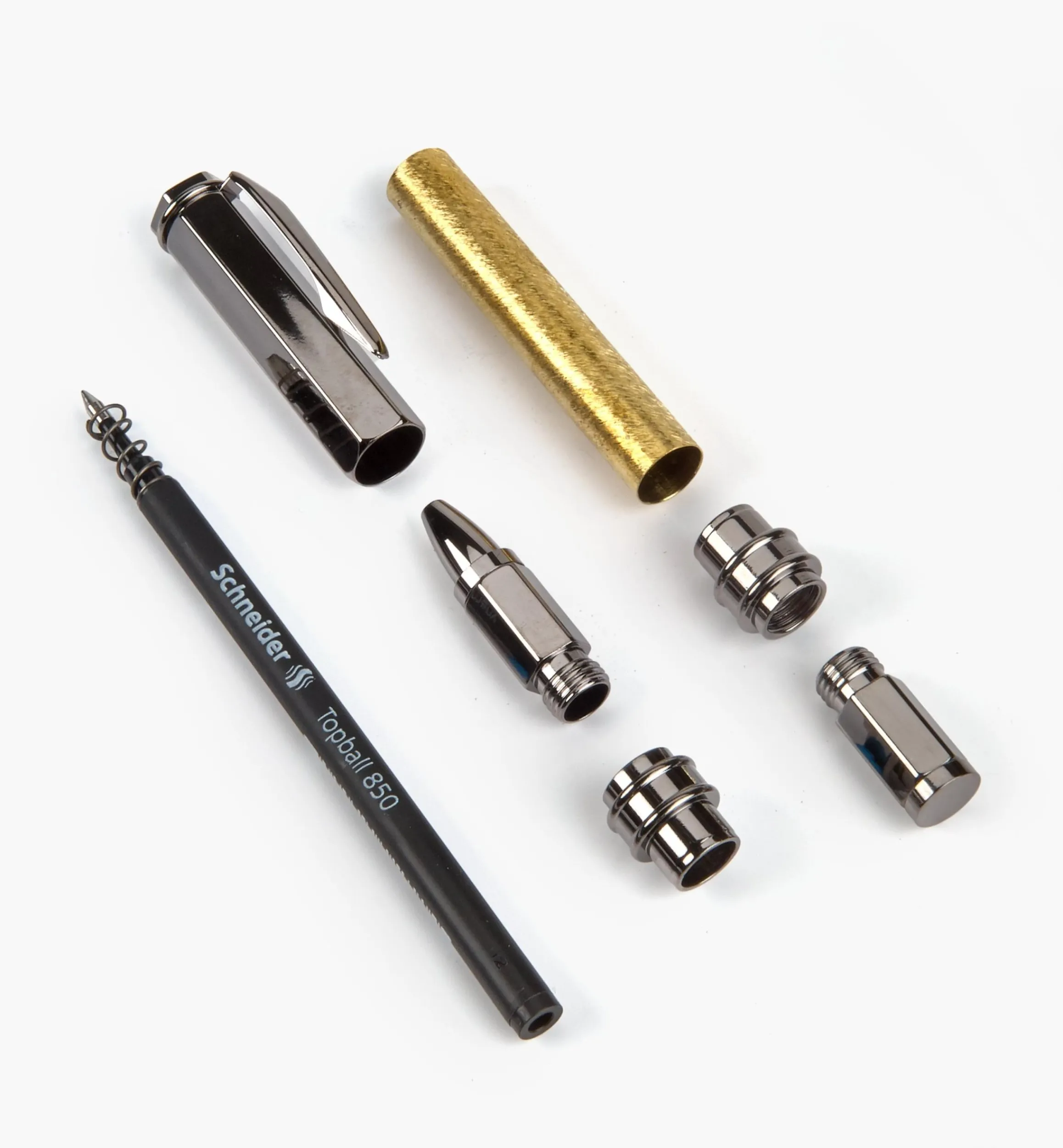 Lee Valley Project Supplies>Magnetic Vertex Rollerball Pen Hardware