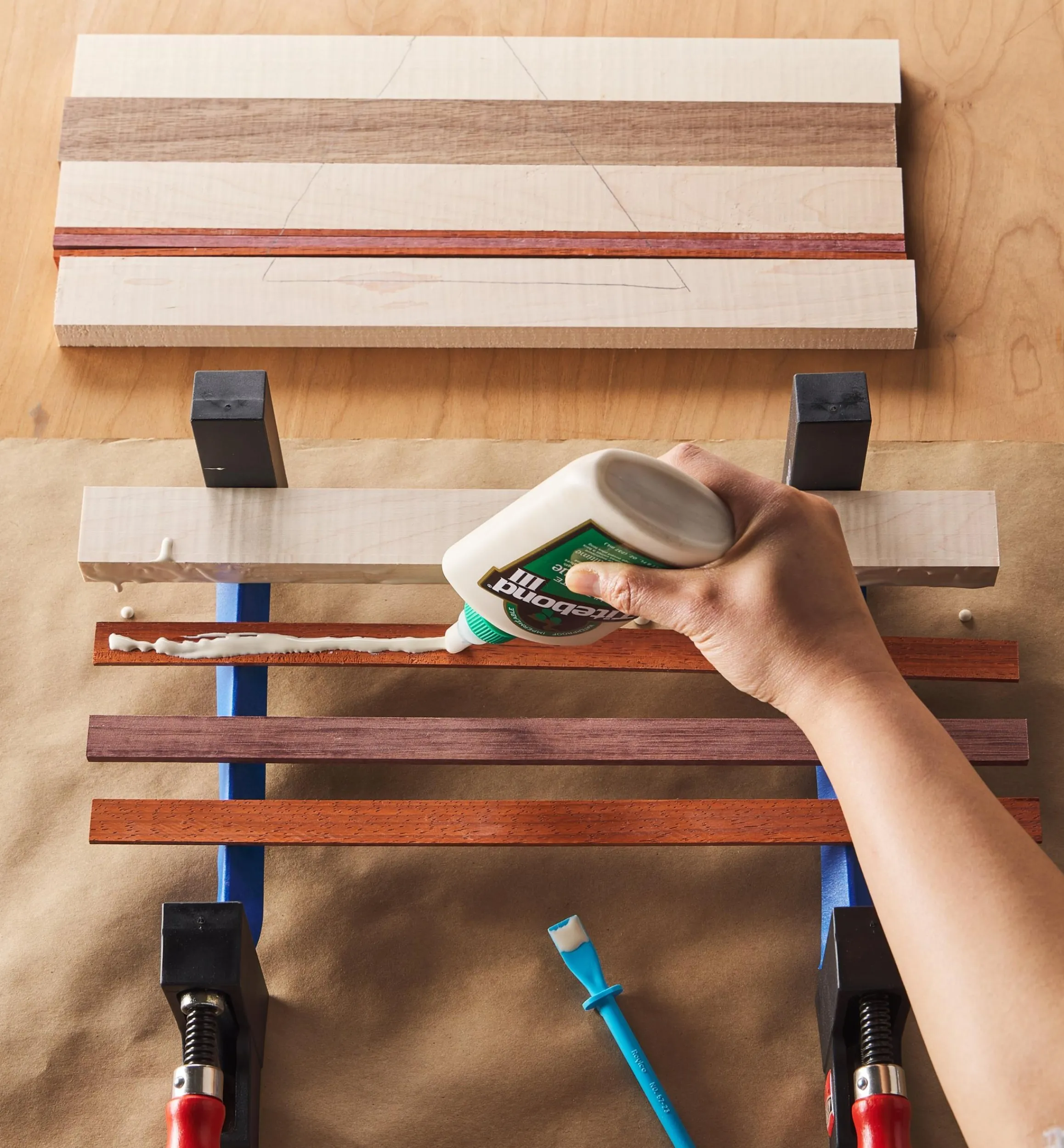 Lee Valley Supplies>Make It Yourself Laminated Cutting Board Kit