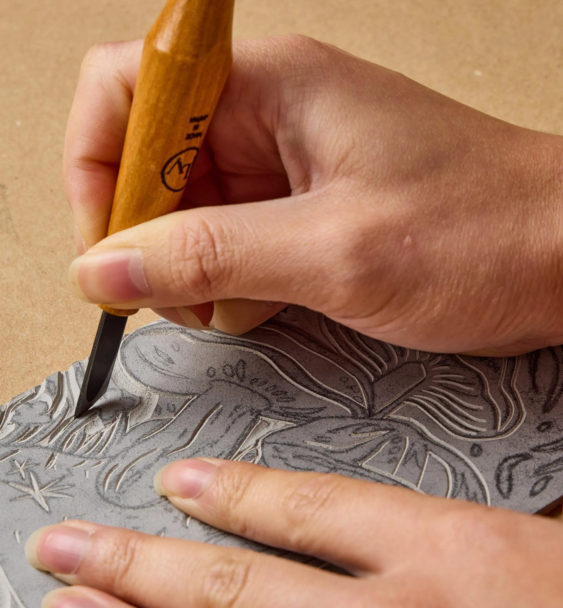 Lee Valley Supplies>Make It Yourself Linocut Printmaking Kit
