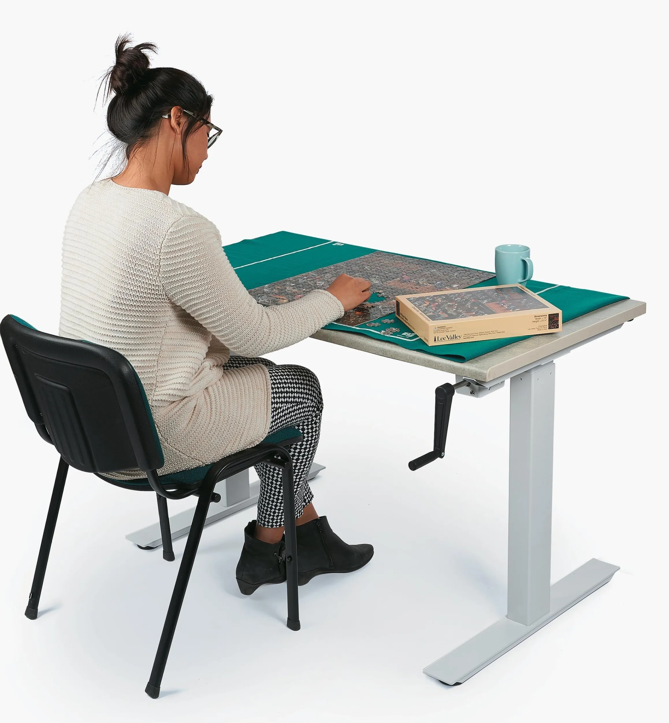 Lee Valley Mechanisms>Manual Table Lift Kit