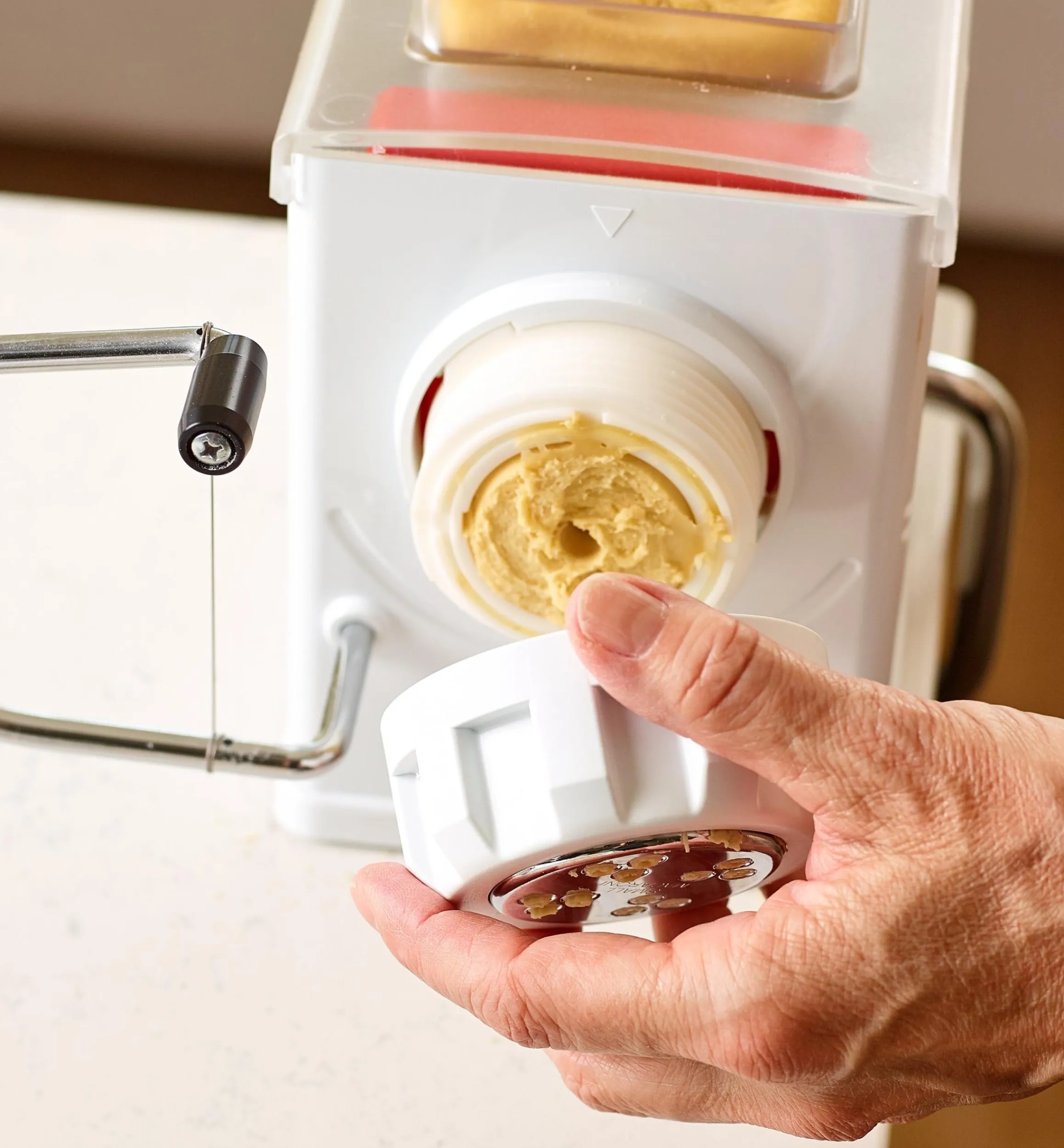 Lee Valley Pasta Making>Marcato Pasta Extruder