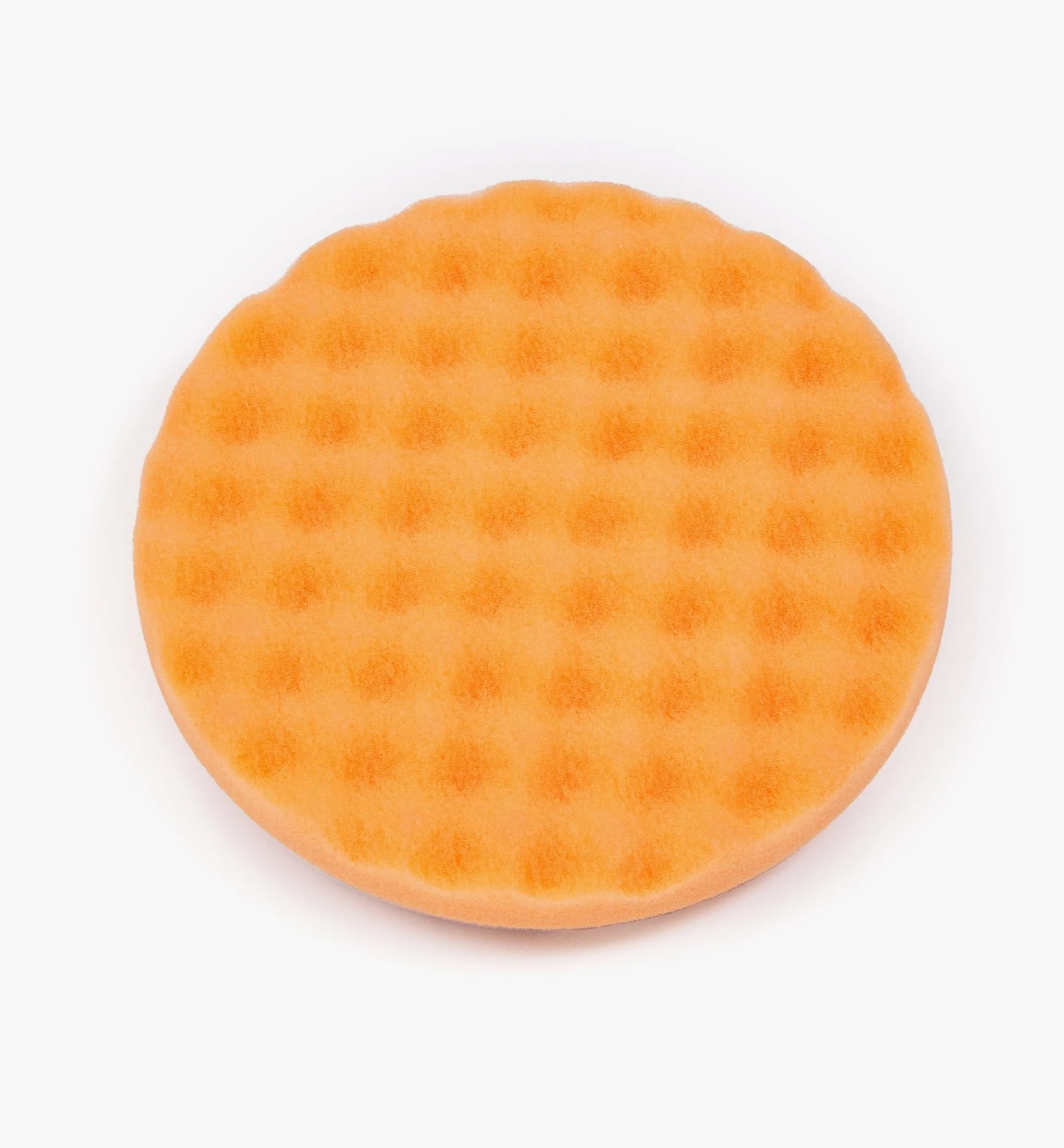 Lee Valley Supplies>Mirka 6" Orange Waffle-Faced Foam Polishing Pad