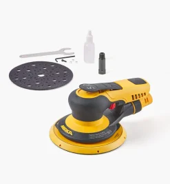 Lee Valley Power Tools>Mirka PROS 6" Pneumatic Sander, 5mm Orbit