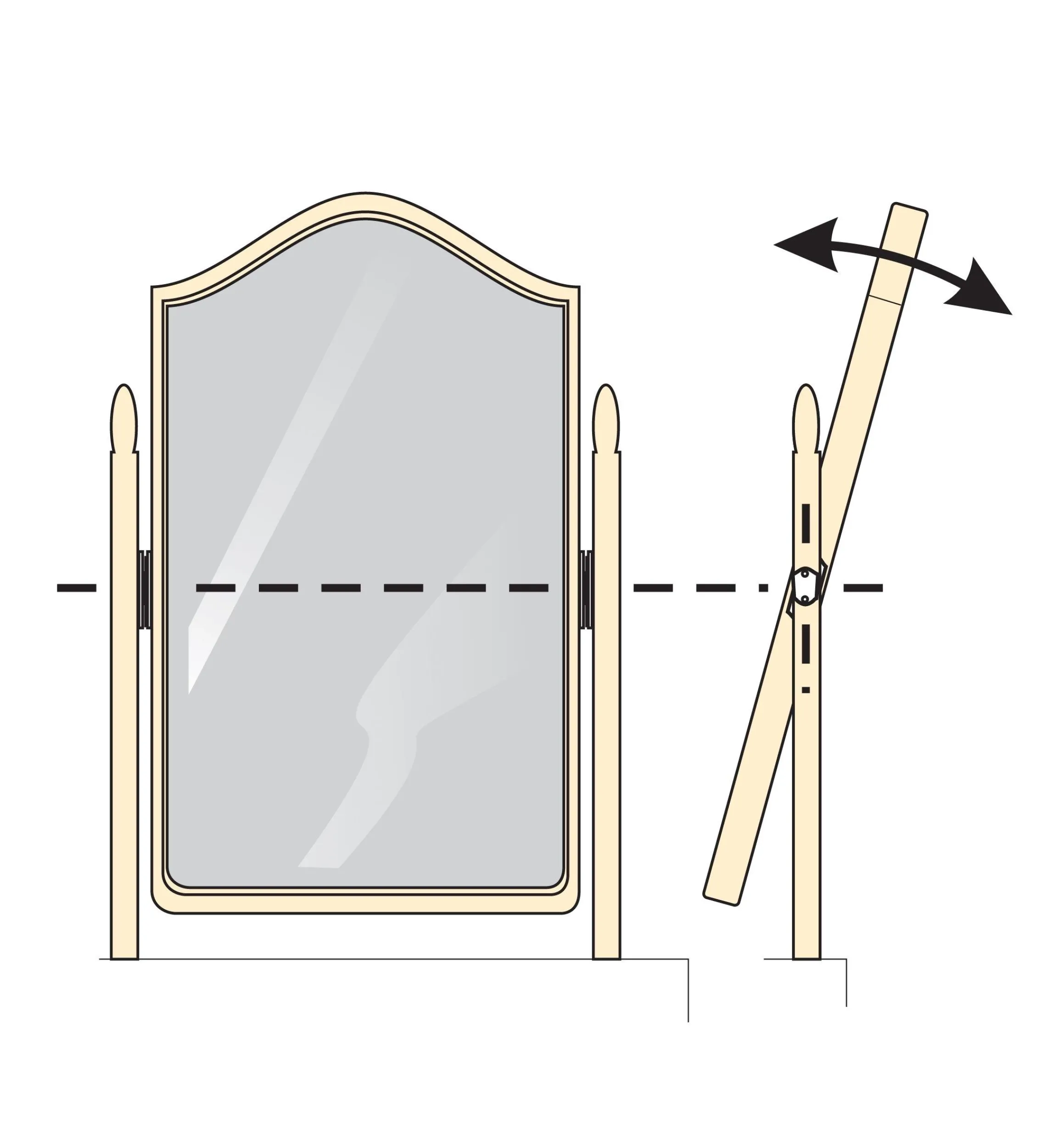 Lee Valley Fasteners>Mirror Pivots