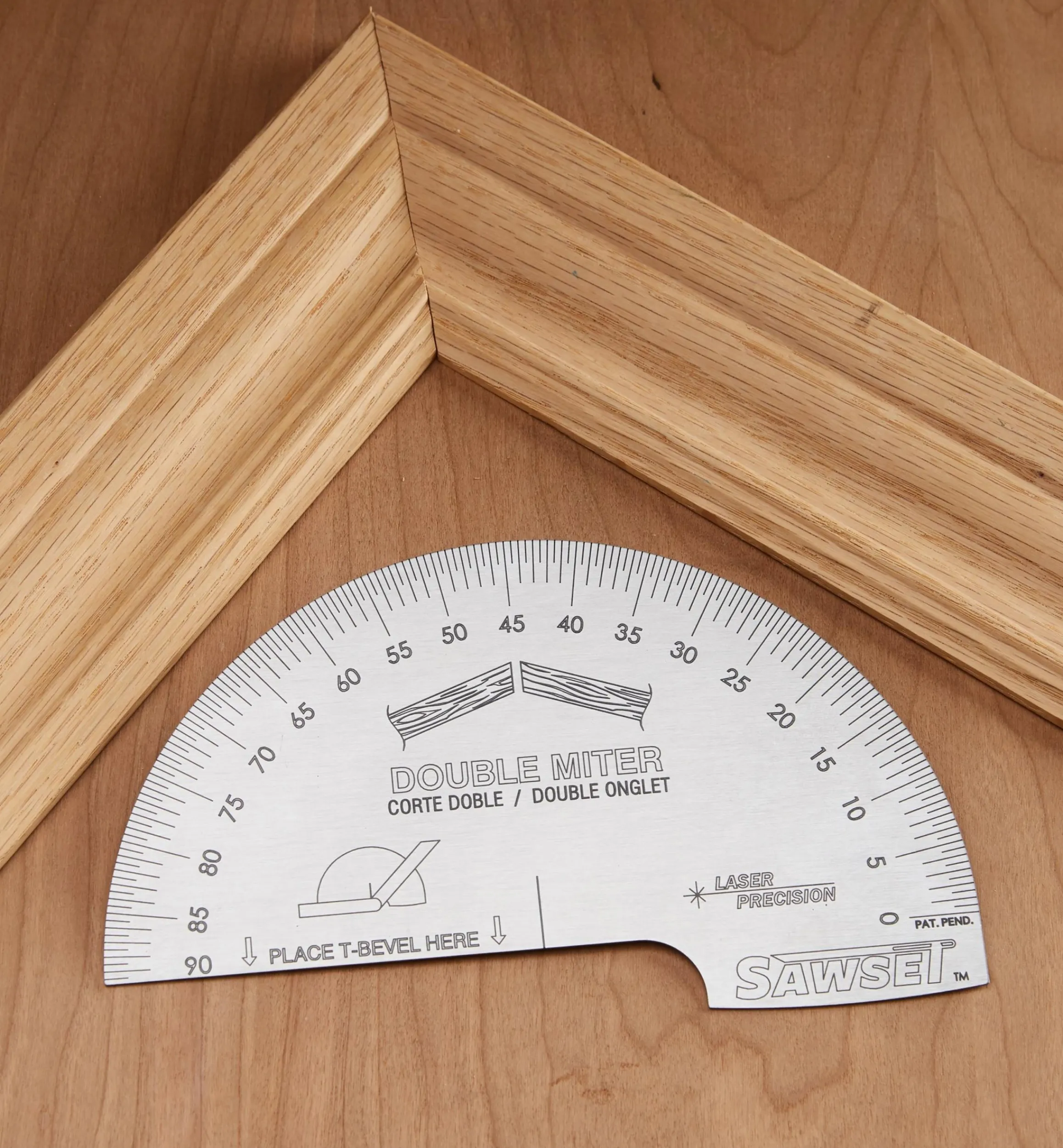 Lee Valley Marking & Measuring>Miter-Saw Setting Guide