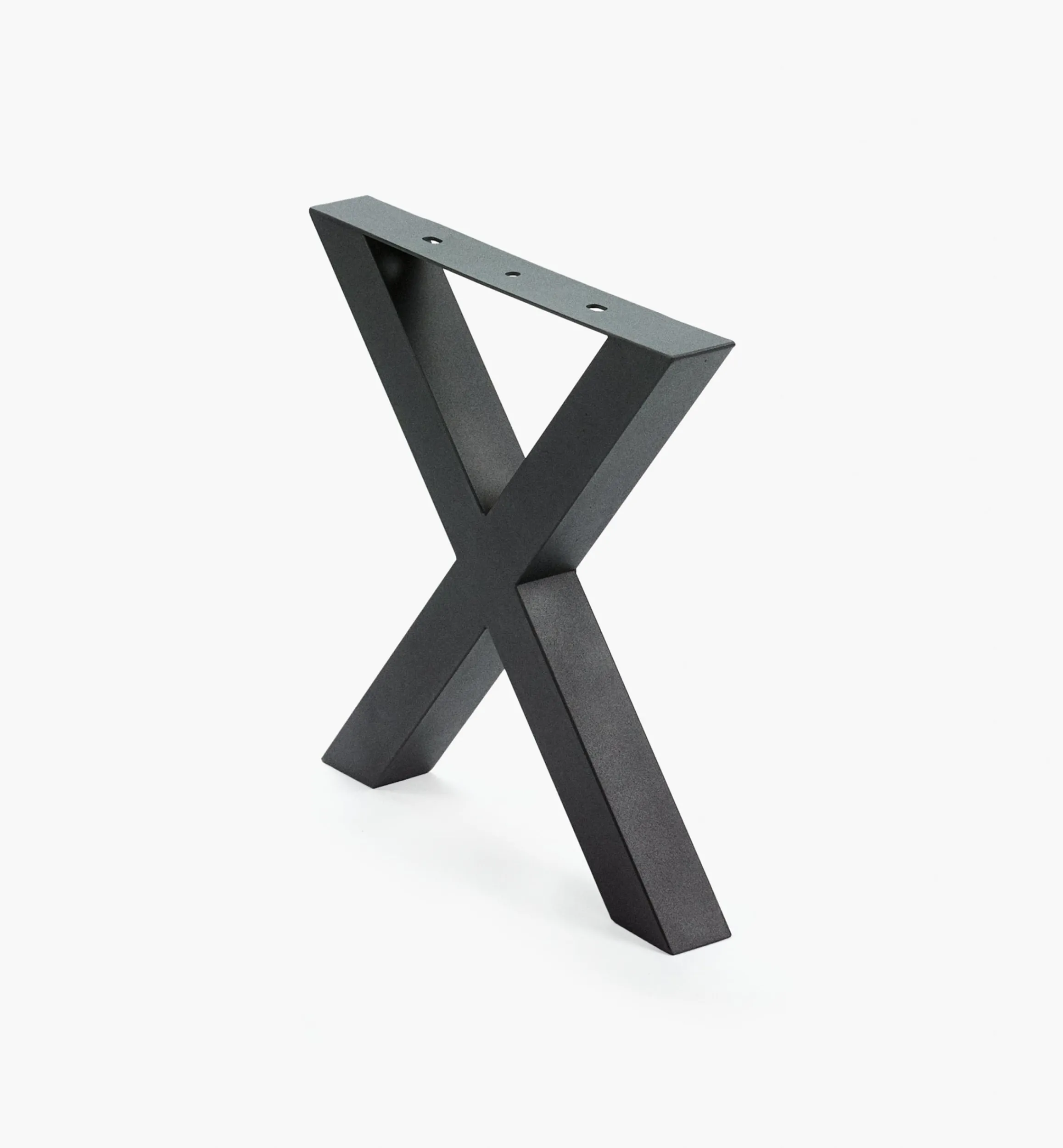 Lee Valley Table Hardware>400mm Steel X-Shape Table Leg