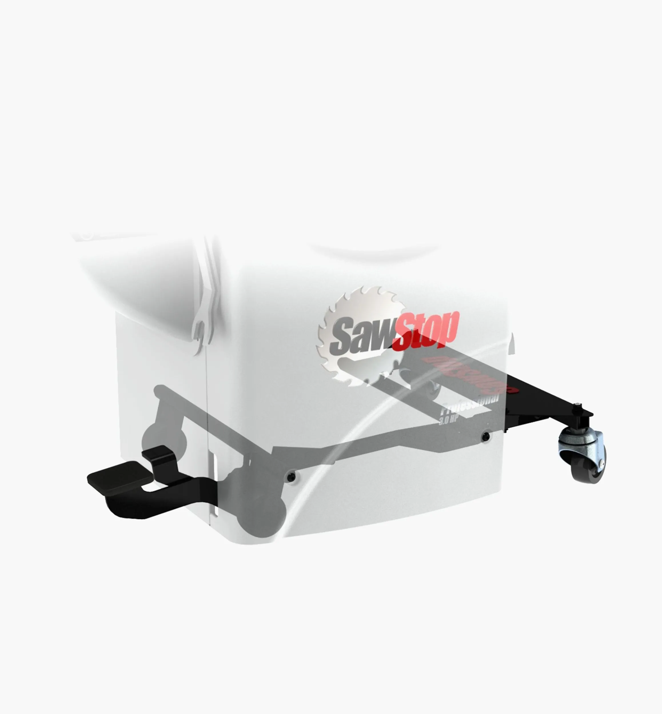 Lee Valley Power Tool Accessories>Mobile Base For SawStop Professional Cabinet Saw