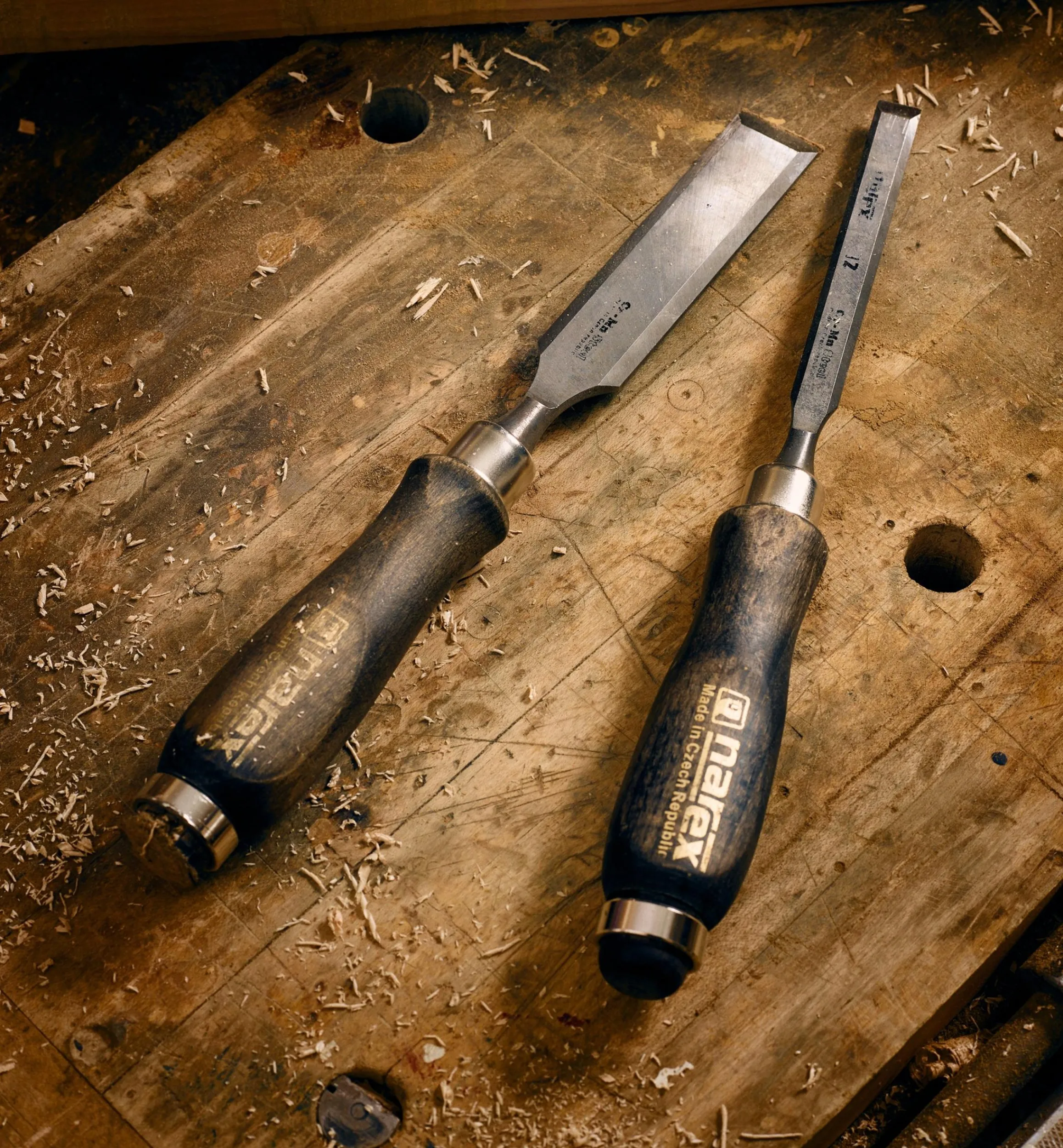 Lee Valley Hand Tools>Narex Classic Bevel-Edge Chisels