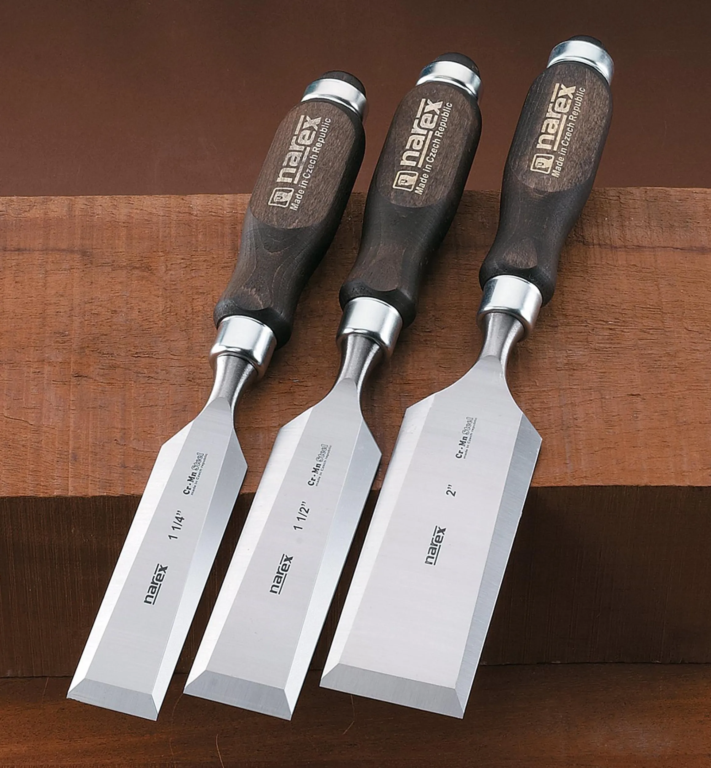 Lee Valley Hand Tools>Narex Classic Bevel-Edge Chisels