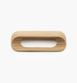 Lee Valley Pulls>Natural Oak Recess Pull