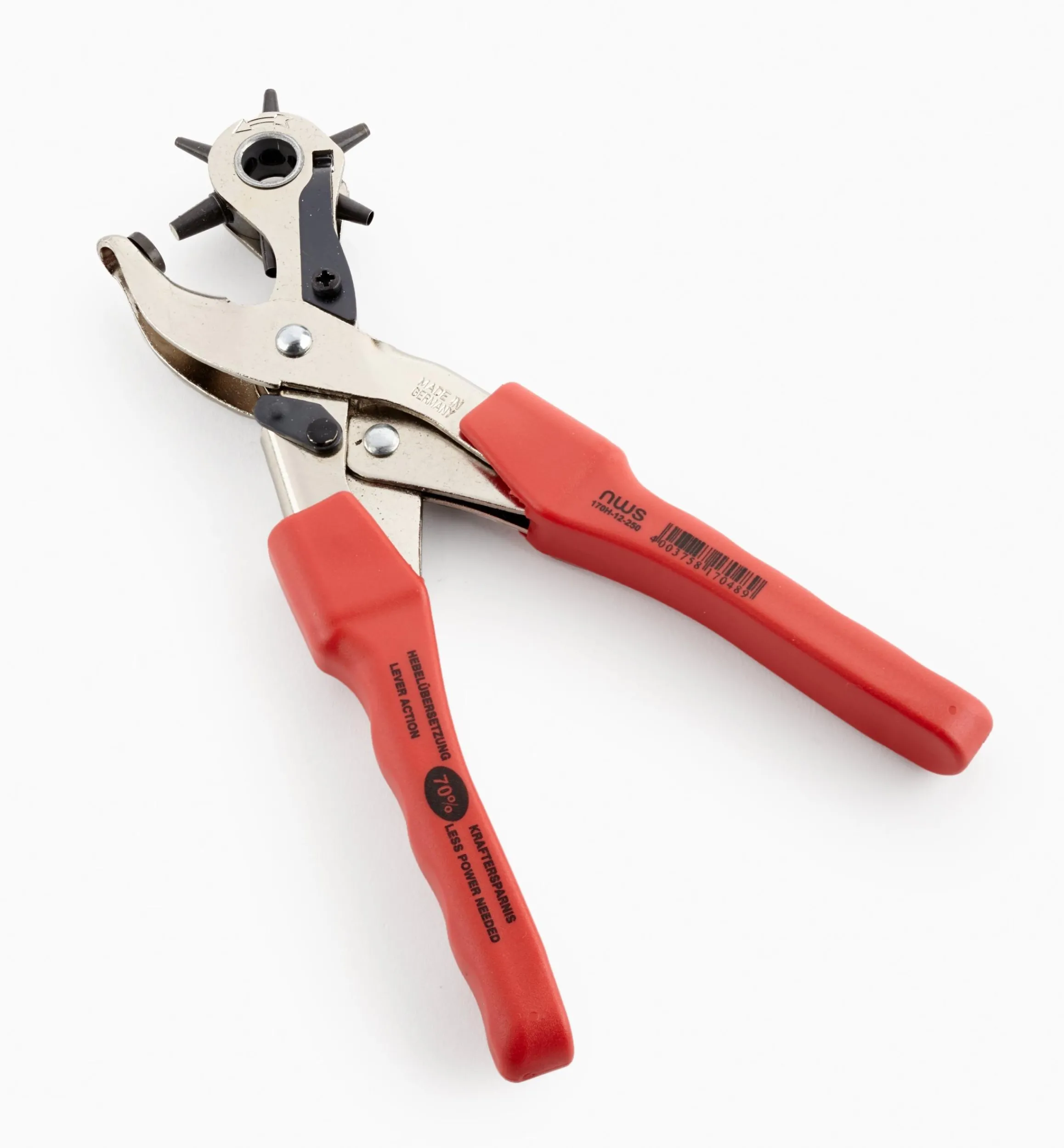 Lee Valley Hand Tools>NWS Revolving Leather Punch