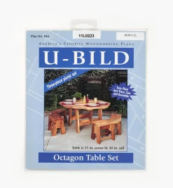 Lee Valley Plans>Octagon Table Set Plan