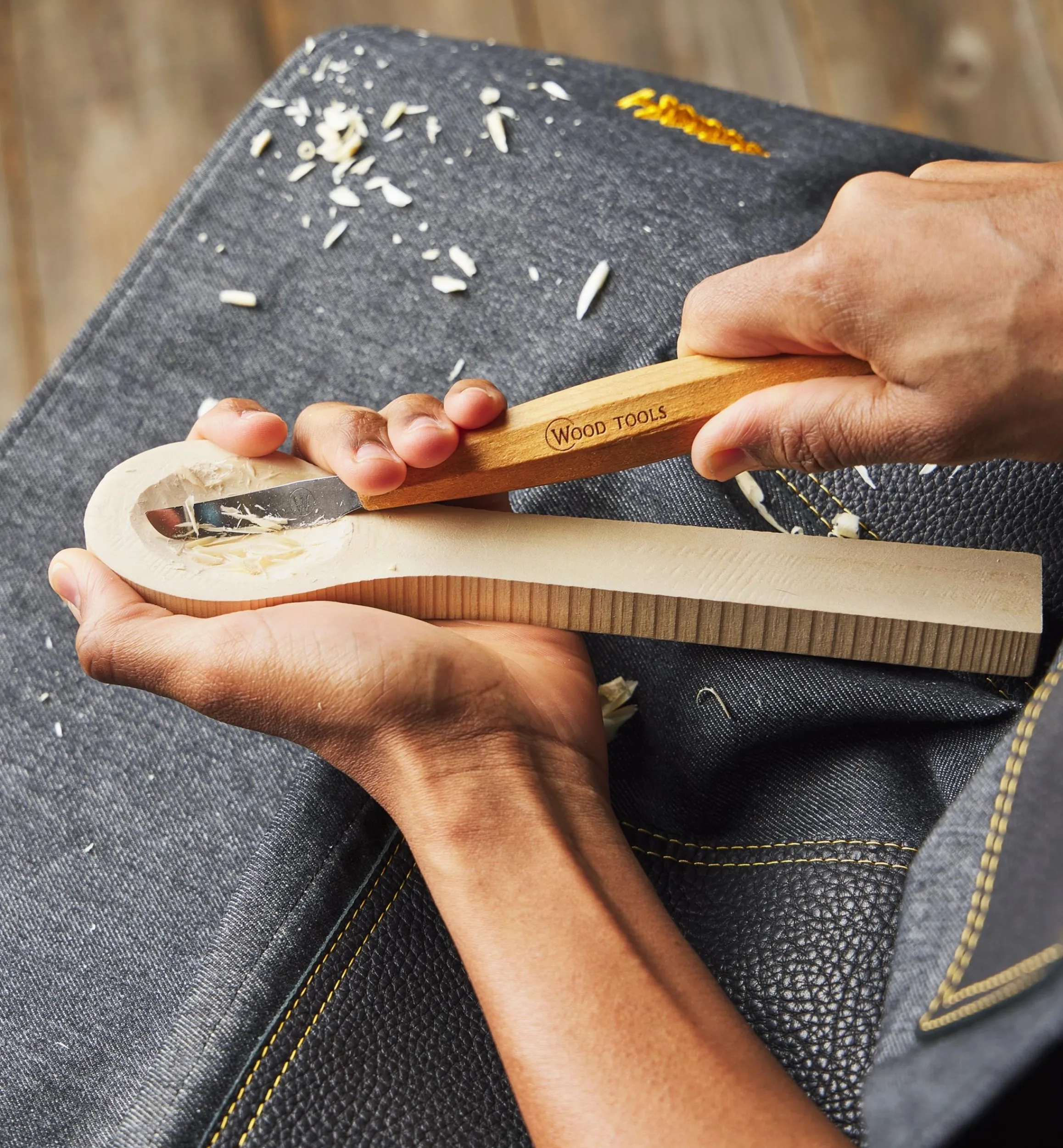 Lee Valley Hand Tools>Open-Curve Spoon Knife