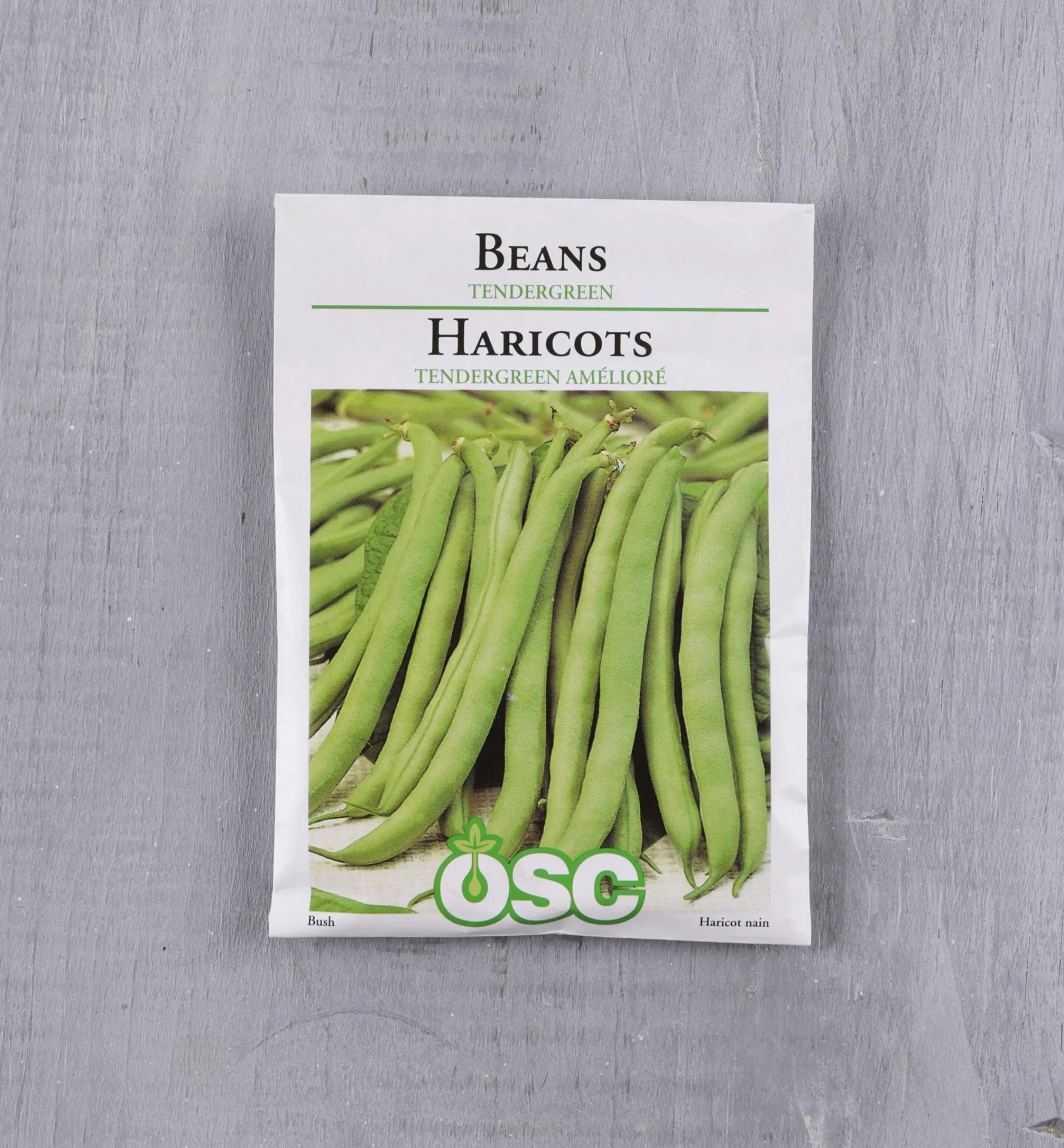 Lee Valley Seed Starting>OSC Bean Seed Packet