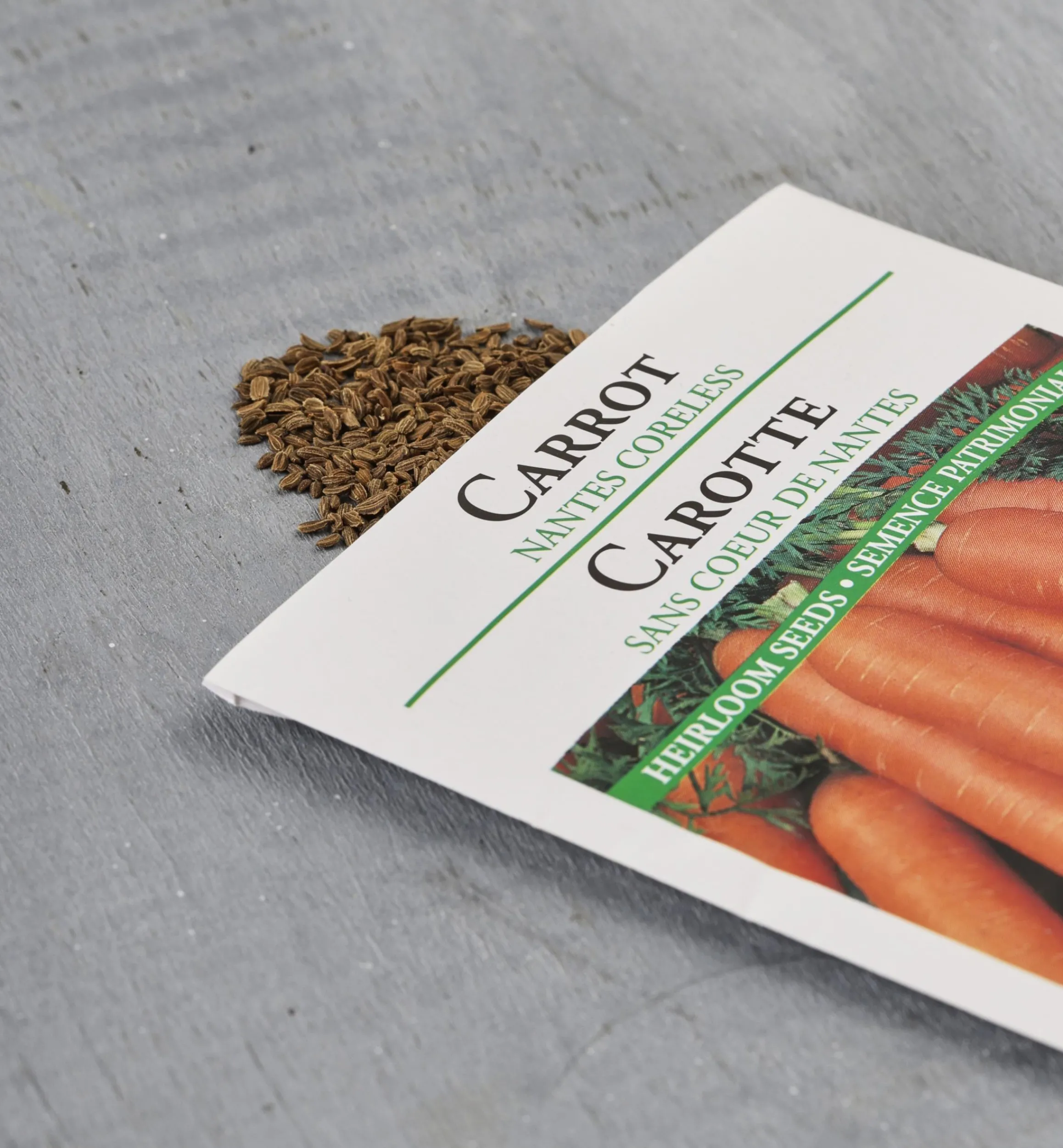 Lee Valley Seed Starting>OSC Carrot Seed Packets