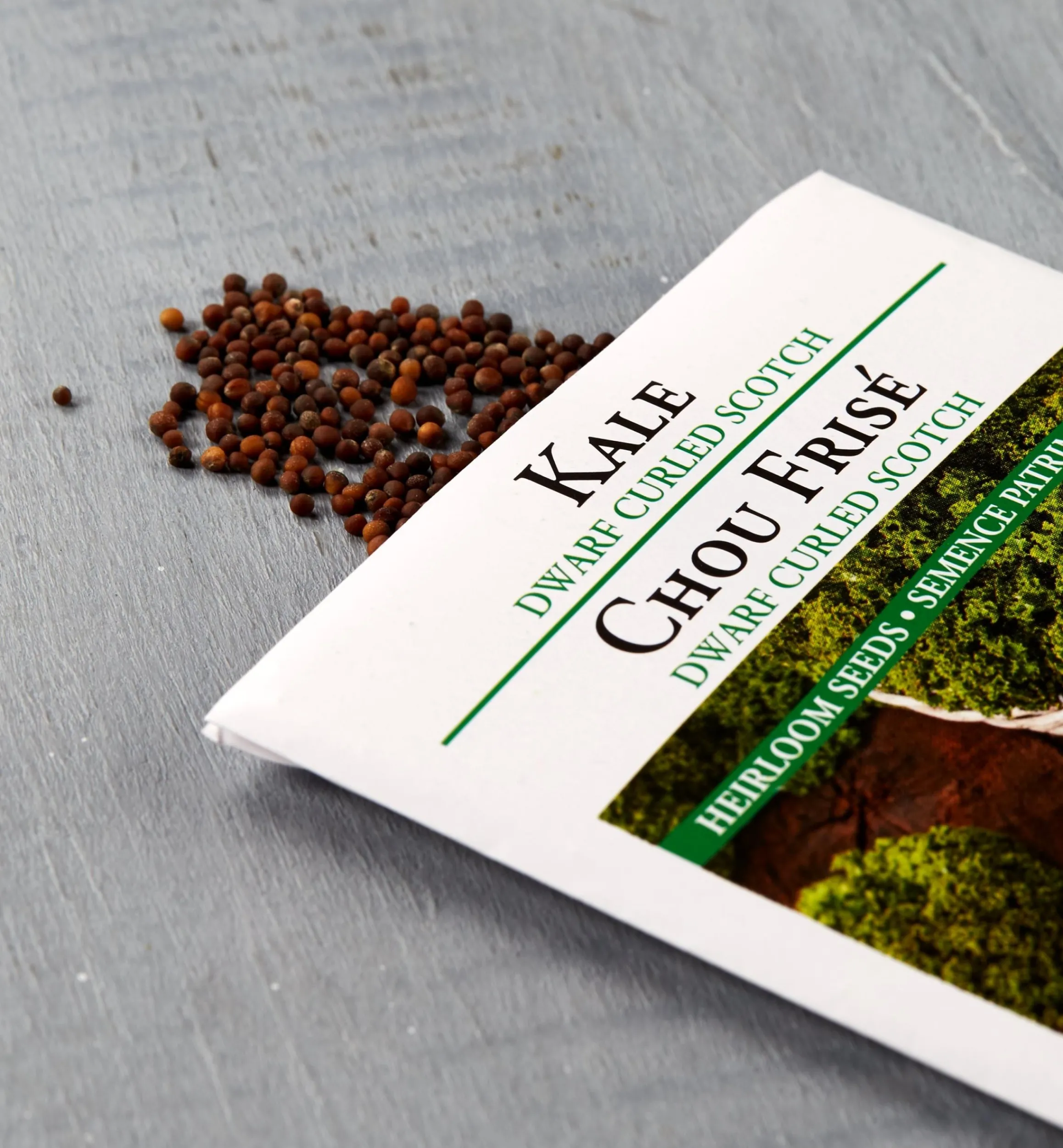Lee Valley Seed Starting>OSC Kale Seed Packet