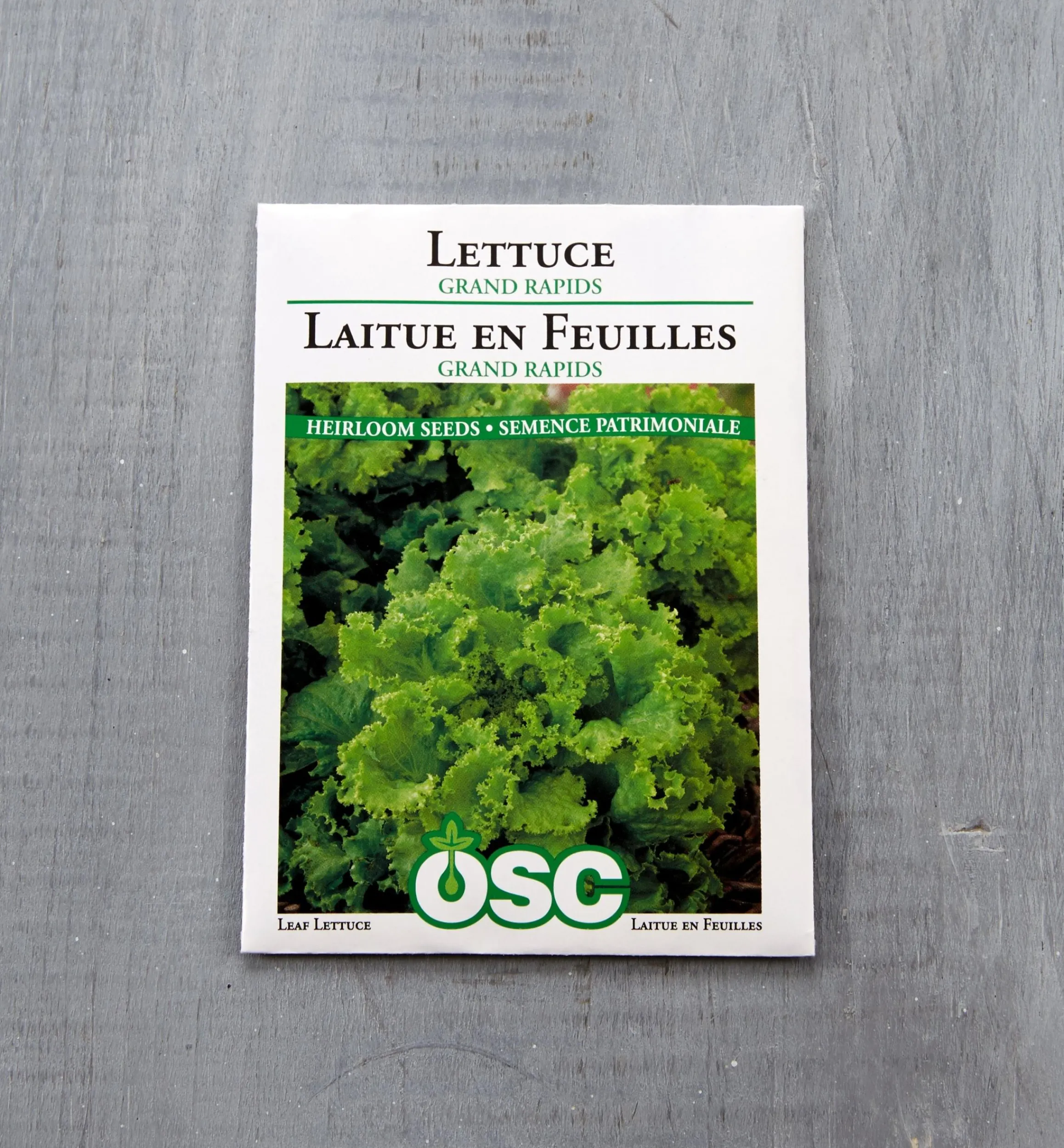 Lee Valley Seed Starting>OSC Lettuce Seed Packets