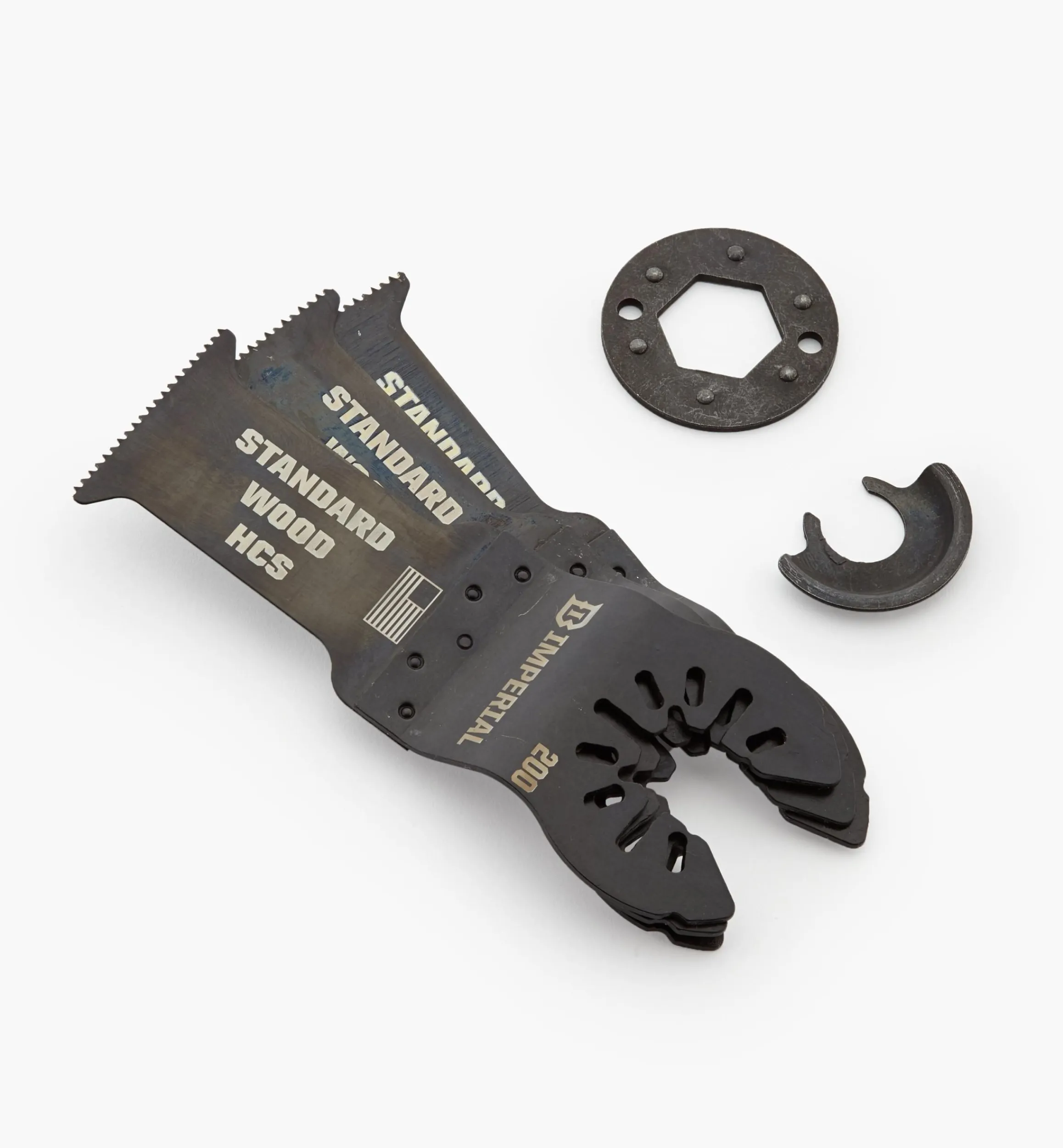 Lee Valley Power Tool Accessories>Oscillating Multi-Tool High-Carbon Steel Cutters By Imperial Blades