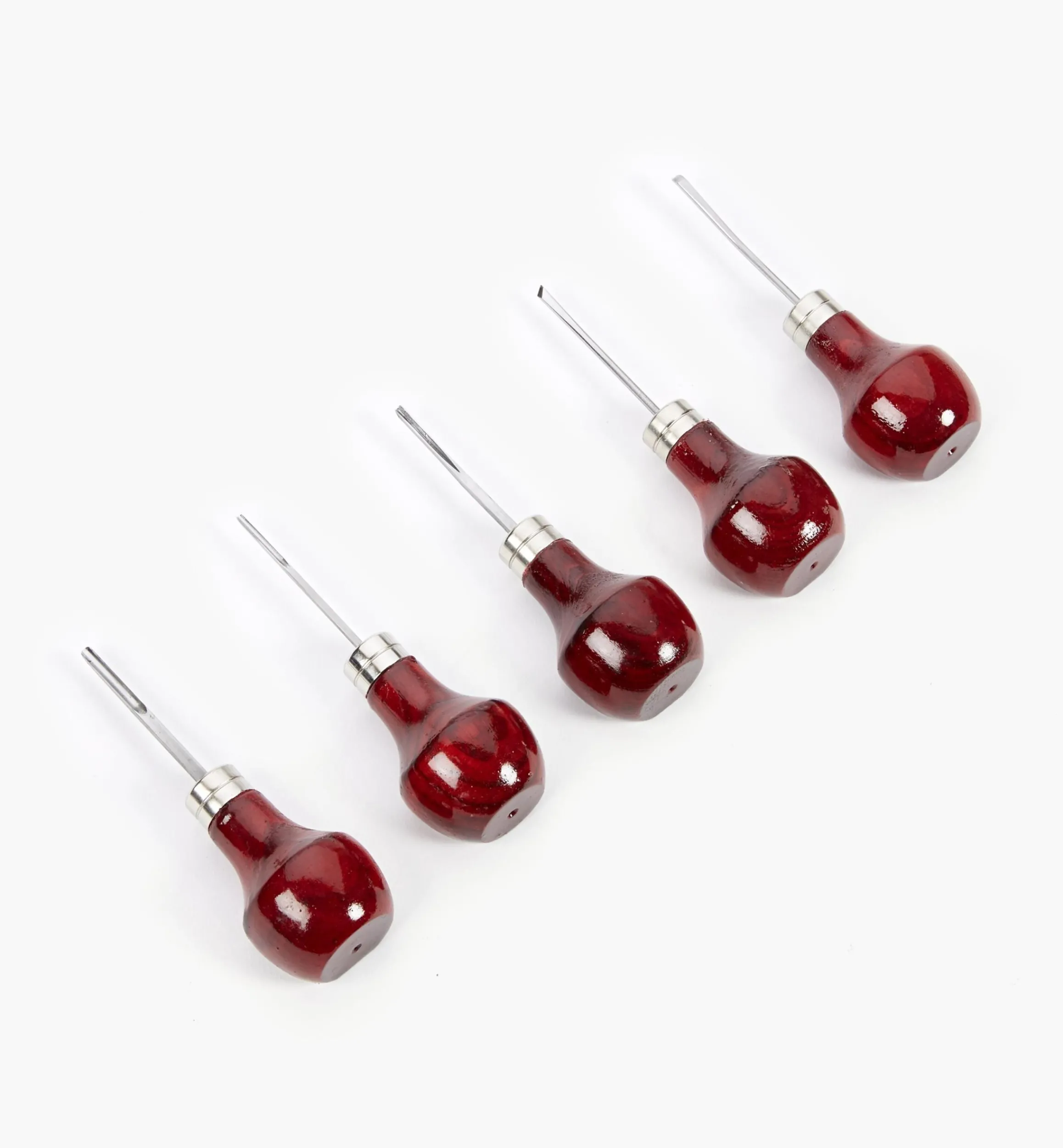 Lee Valley Hand Tools>Palm-Handle Detail Carving Set