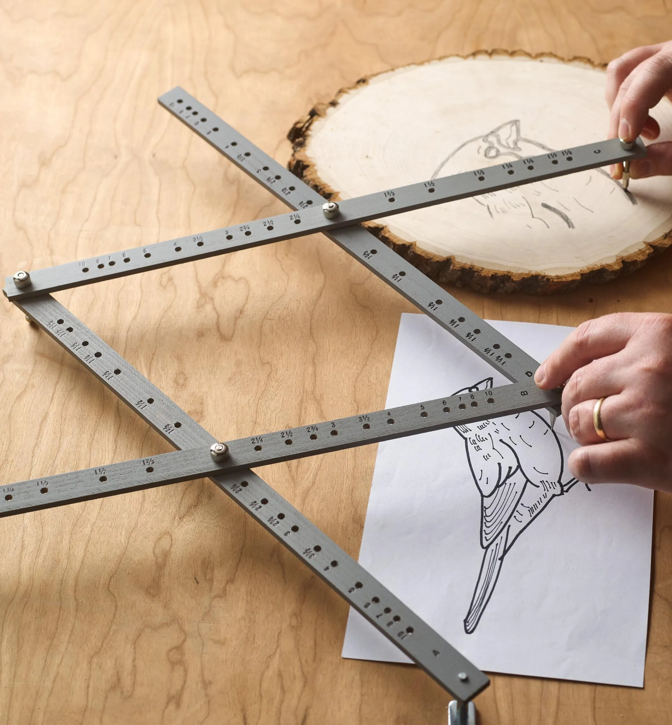 Lee Valley Marking & Measuring>Pantograph Set