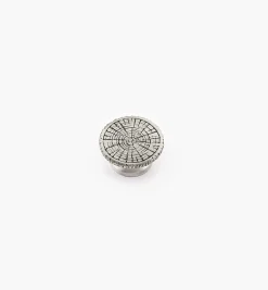 Lee Valley Knobs>Pewter Log End Knob