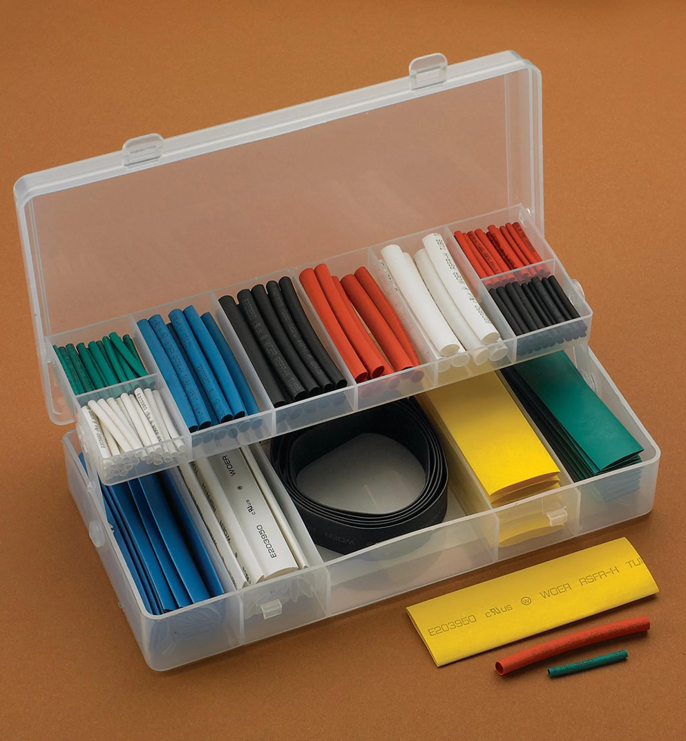 Lee Valley Power Cords & Bars>171-Piece Shrink-Tubing Kit