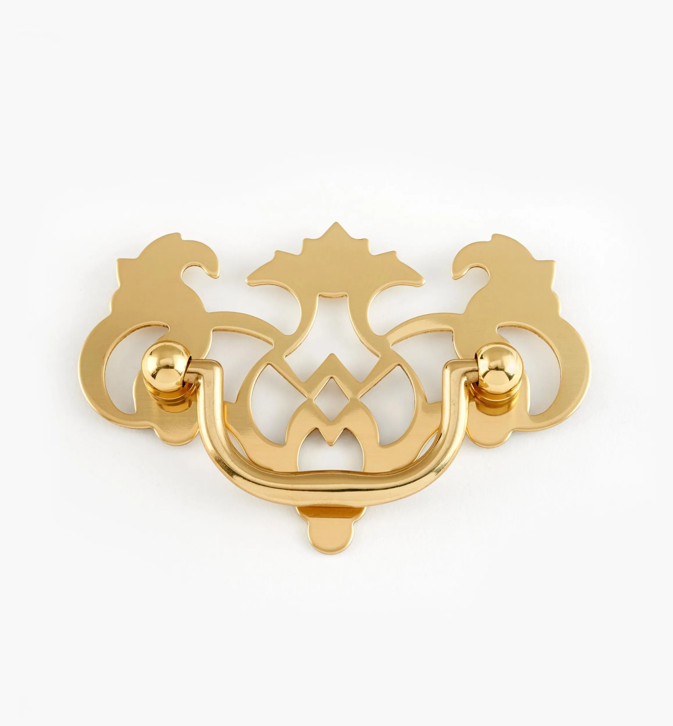 Lee Valley Handles>Pierced Brass Cabinet Handles
