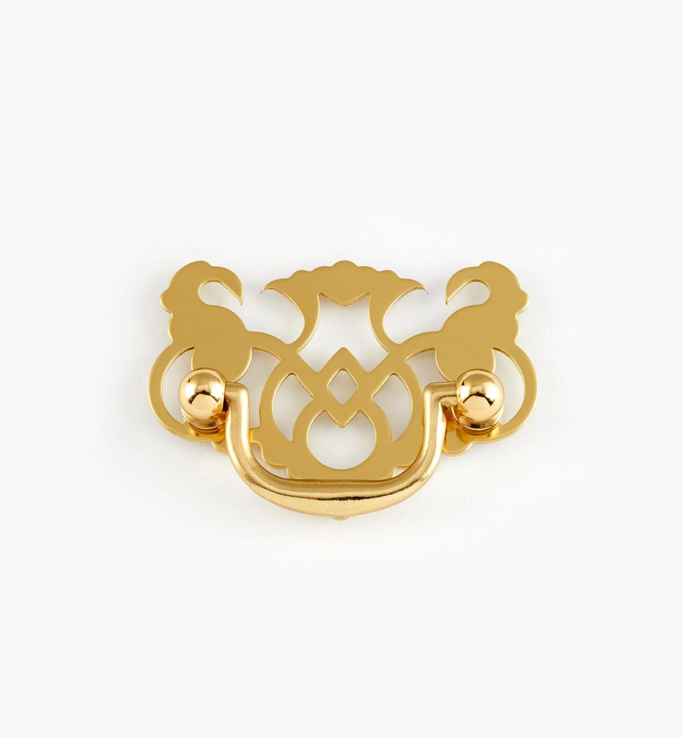 Lee Valley Handles>Pierced Brass Cabinet Handles
