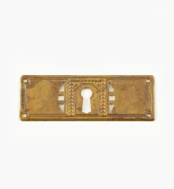 Lee Valley Escutcheons>Pierced Horizontal Plate Escutcheon