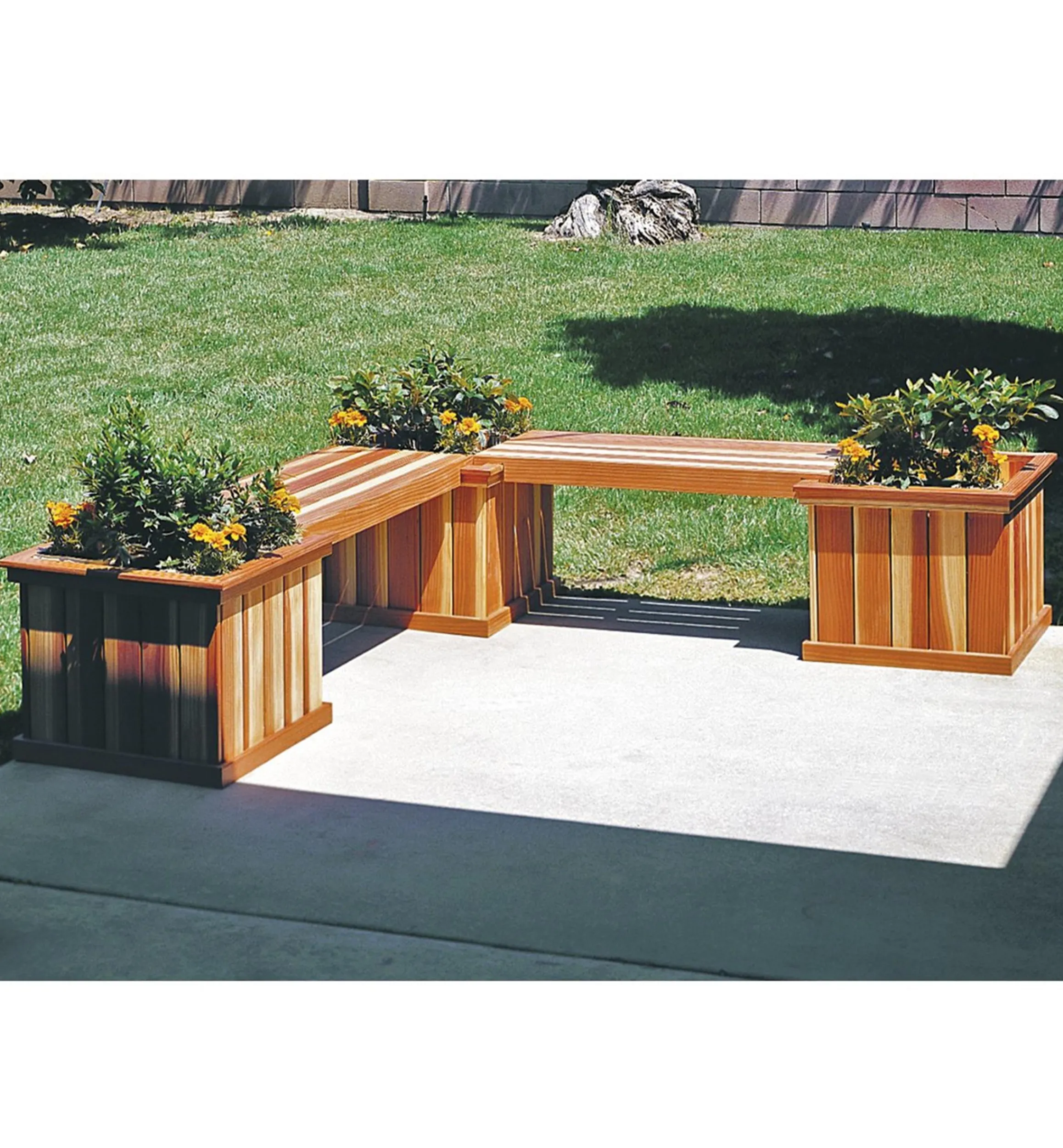 Lee Valley Plans>Planter Bench Plan