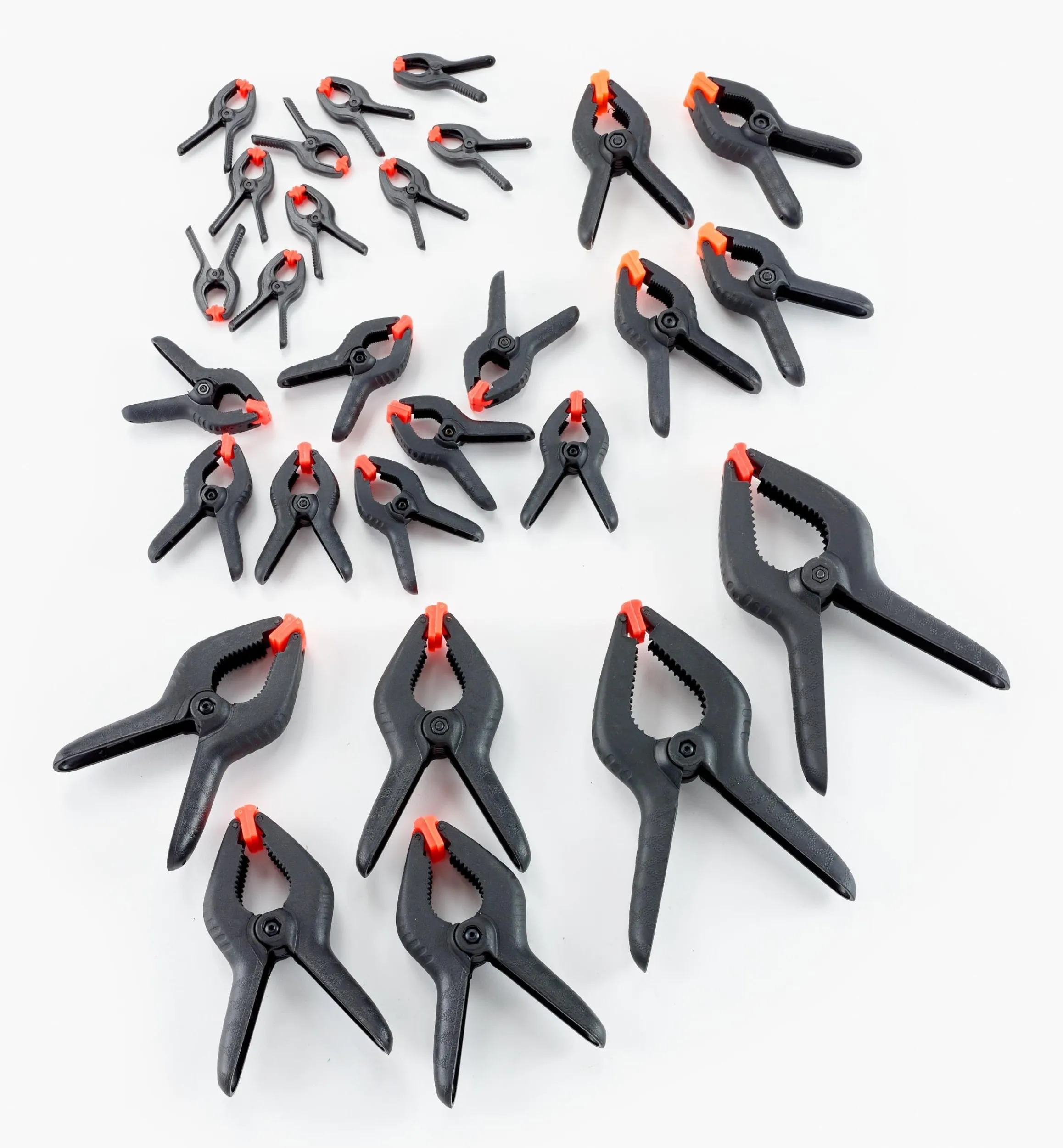 Lee Valley Hand Tools>Plastic Spring Clamps