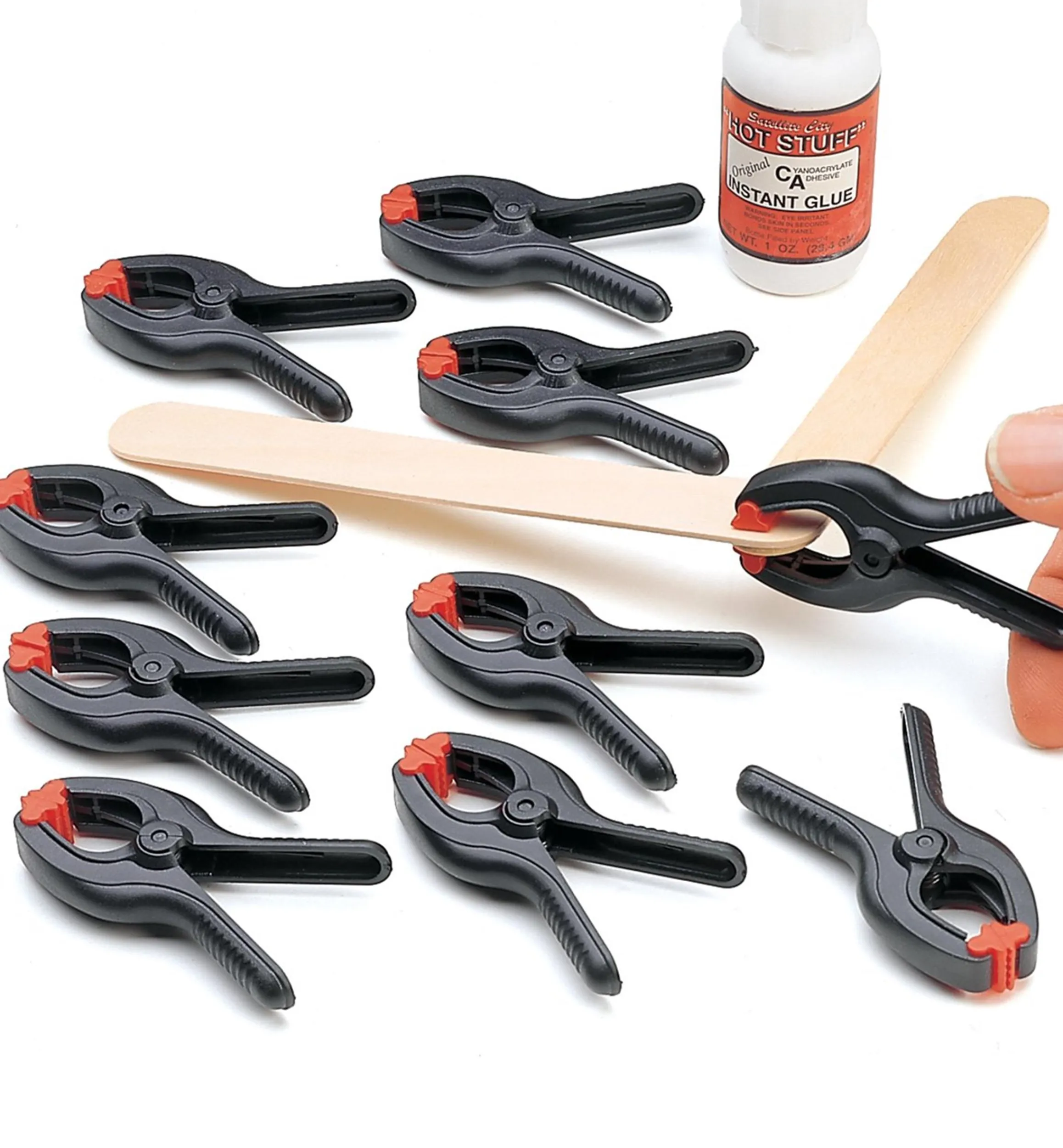 Lee Valley Hand Tools>Plastic Spring Clamps