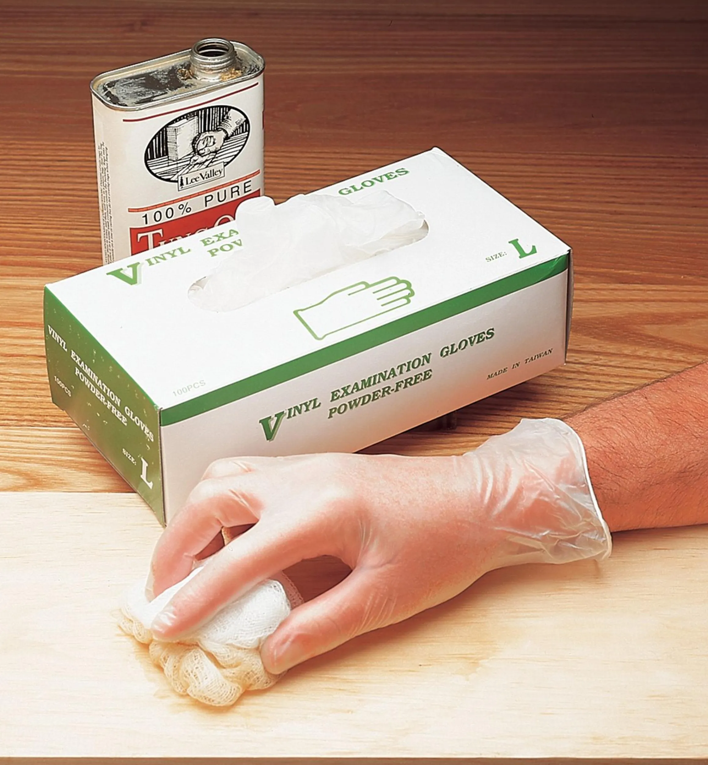 Lee Valley Safety Gear>Powder-Free Vinyl Gloves