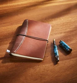 Lee Valley Supplies>Premium Leathercraft Notebook Cover Kit